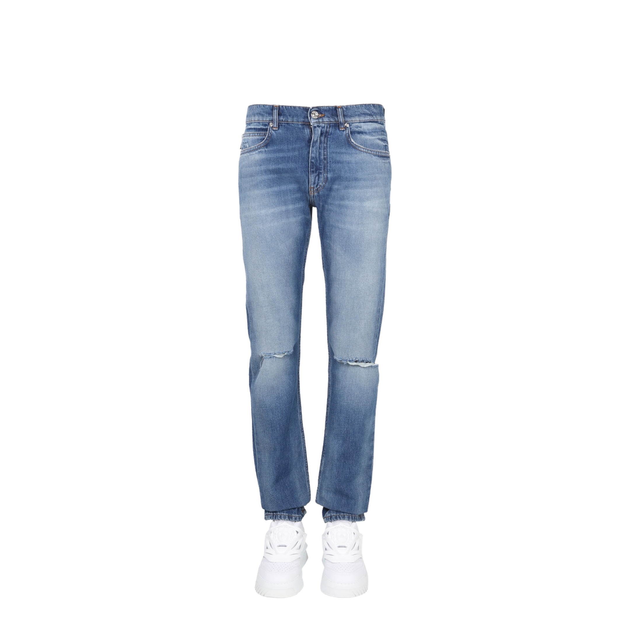 JEANS CON PATCH LOGO