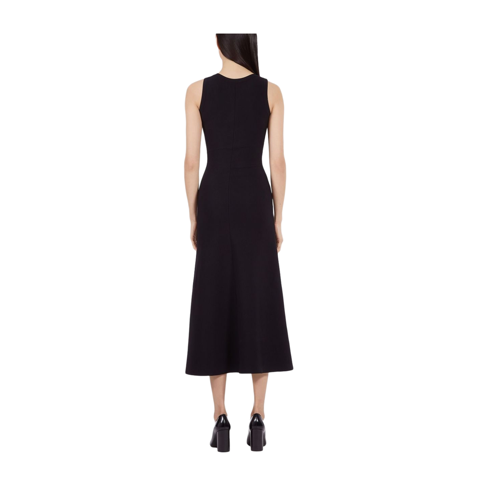 Elegant Flared Midi Dress