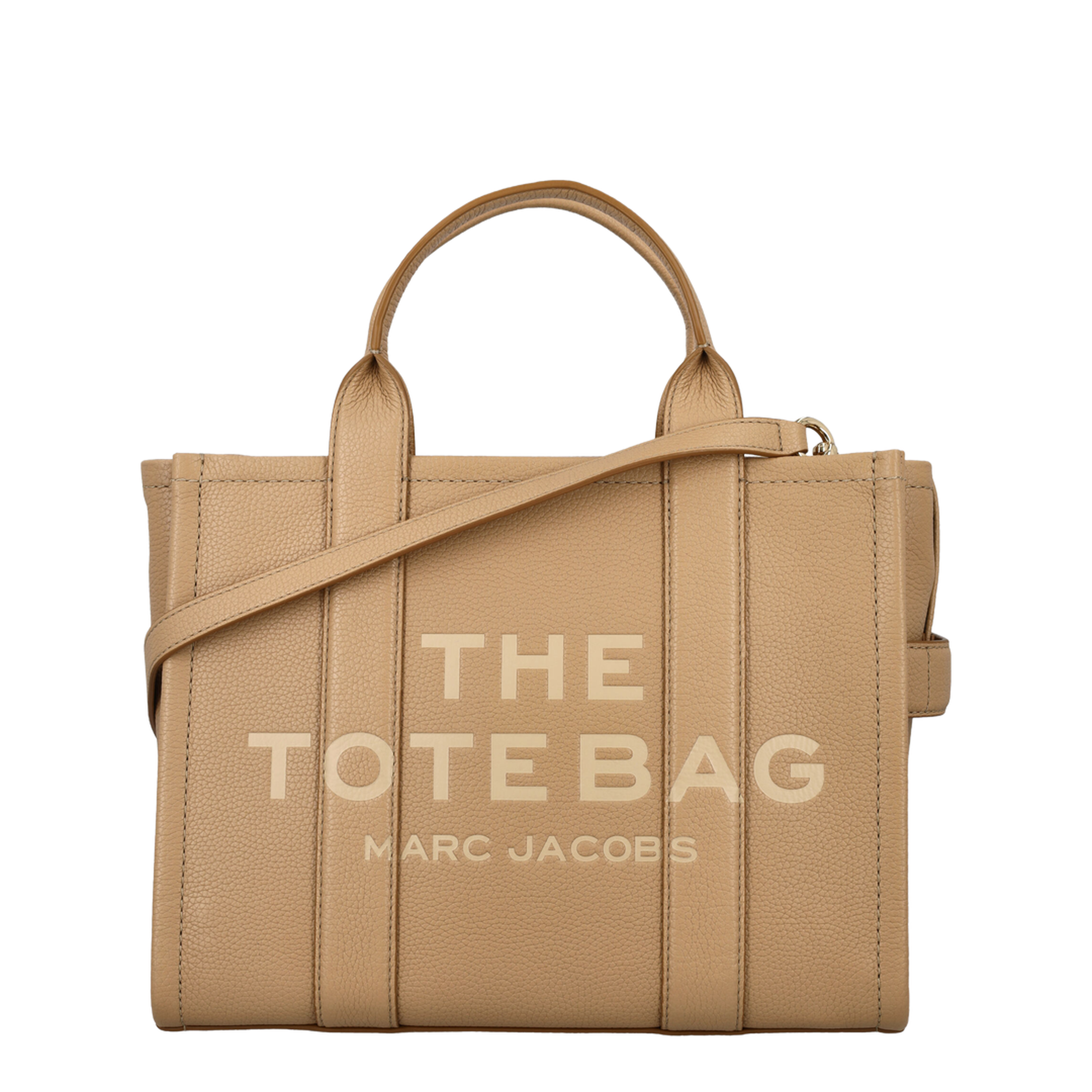 The Collection Medium Full-Grain Leather Tote Bag - Camel