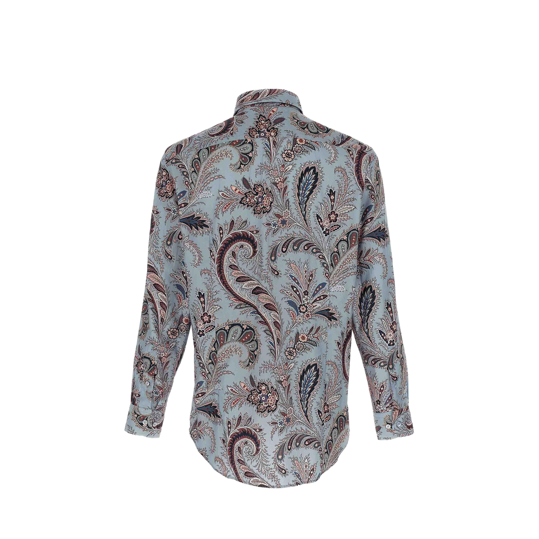 Floral Paisley Cotton Shirt