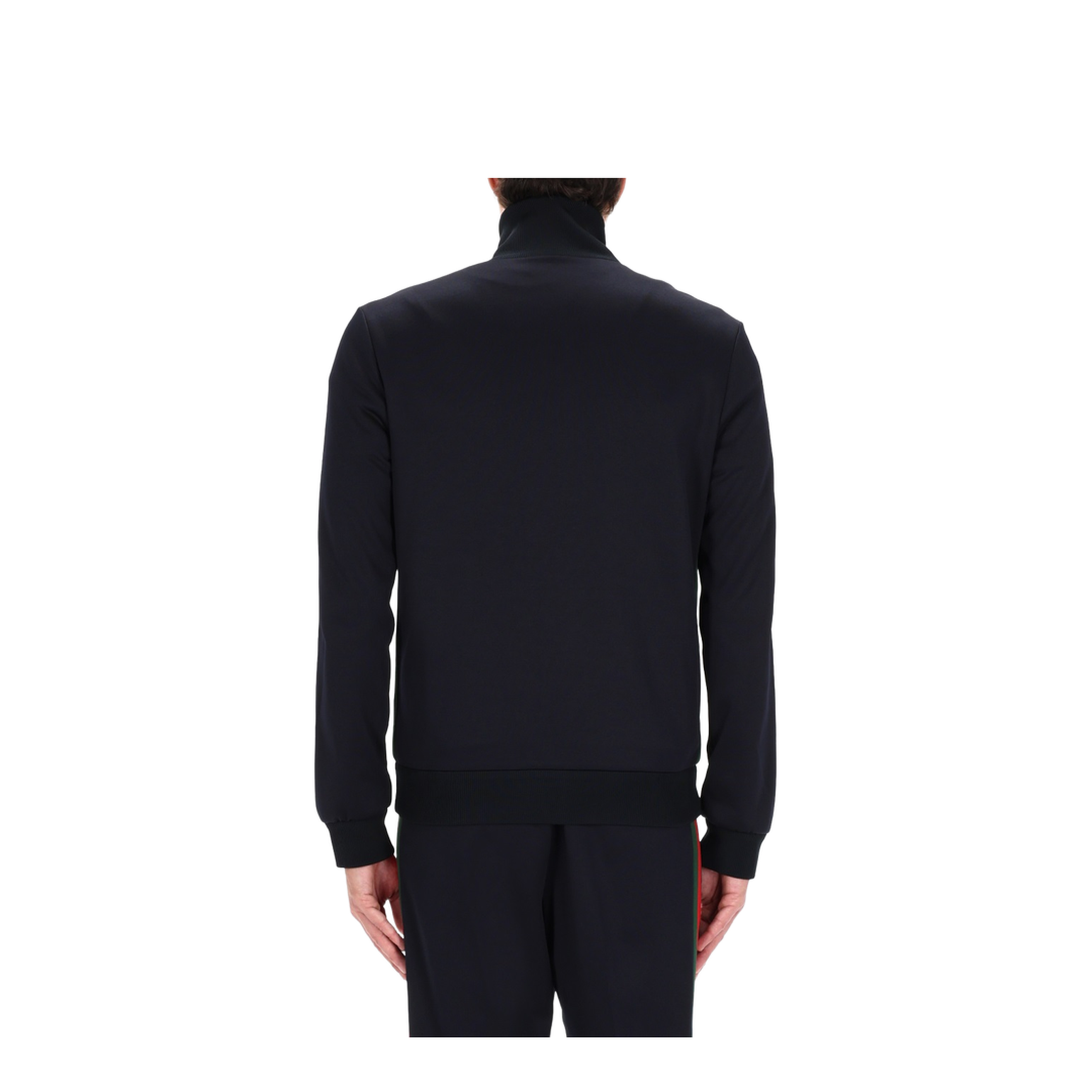 Blue Full Zip Jacket With Zip Closure