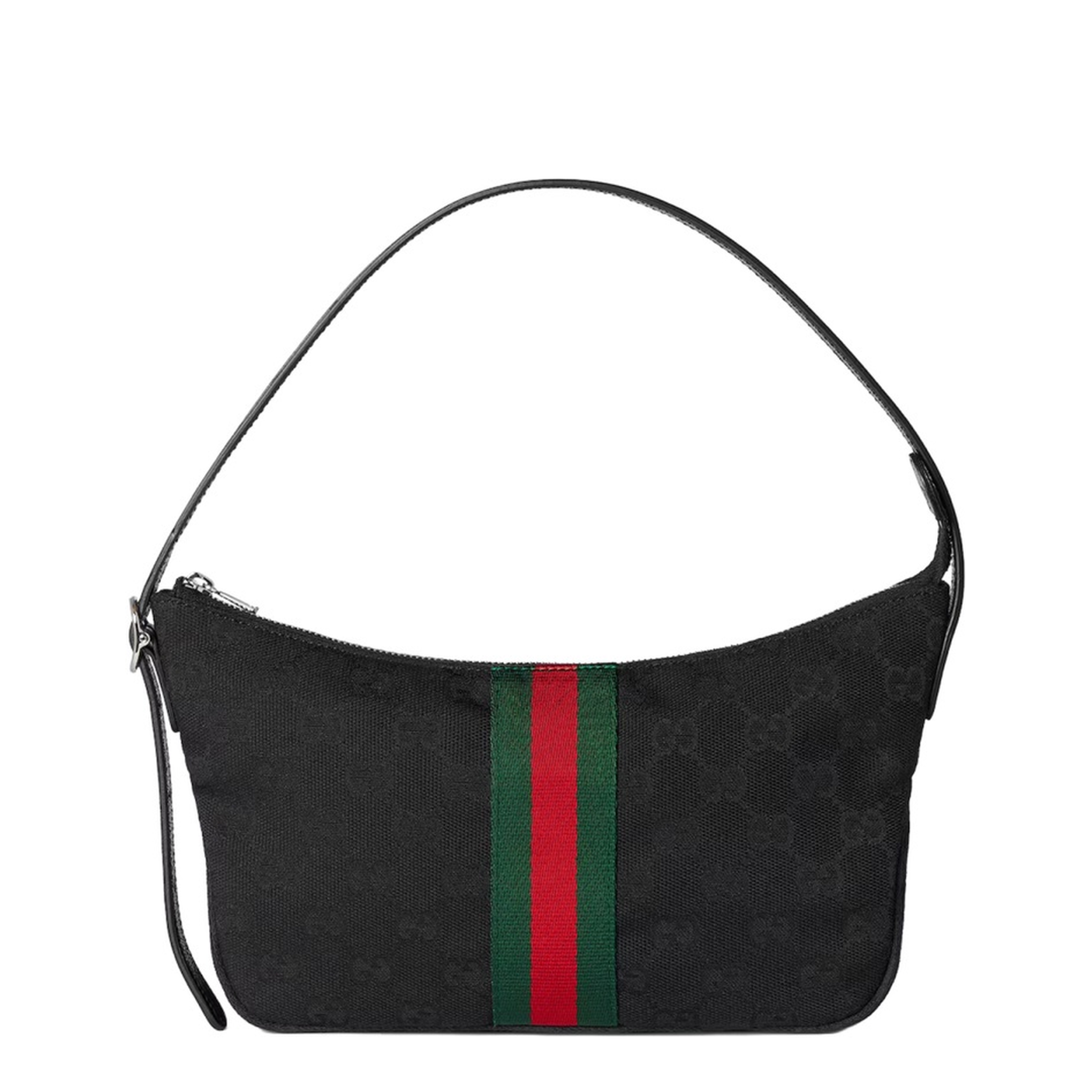 Lunetta Small GG Canvas Crossbody - Black