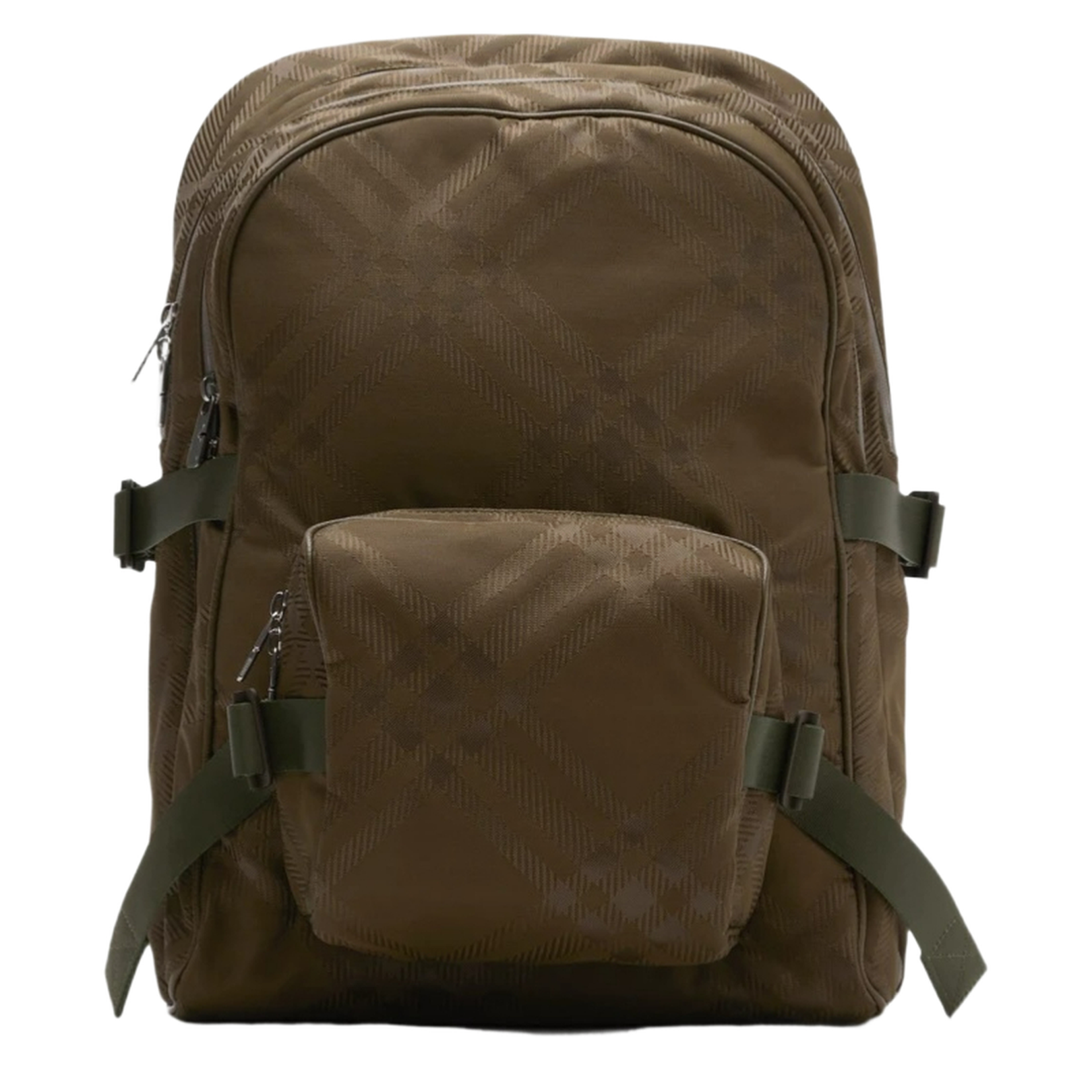 Check Jacquard Backpack