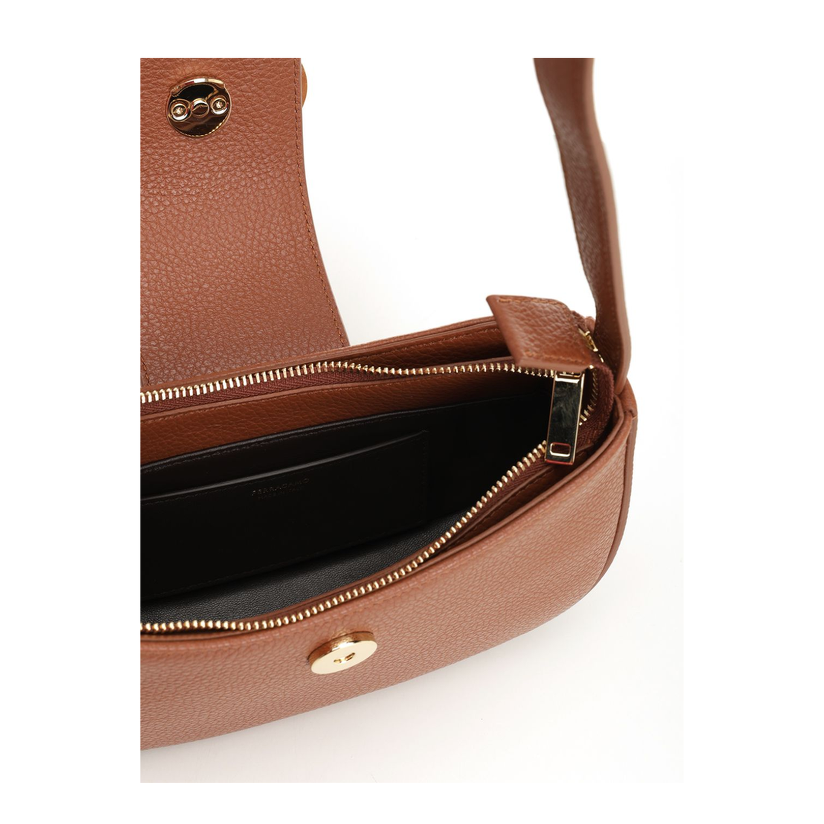 Minibag Double Gancino Small Leather Goods in White