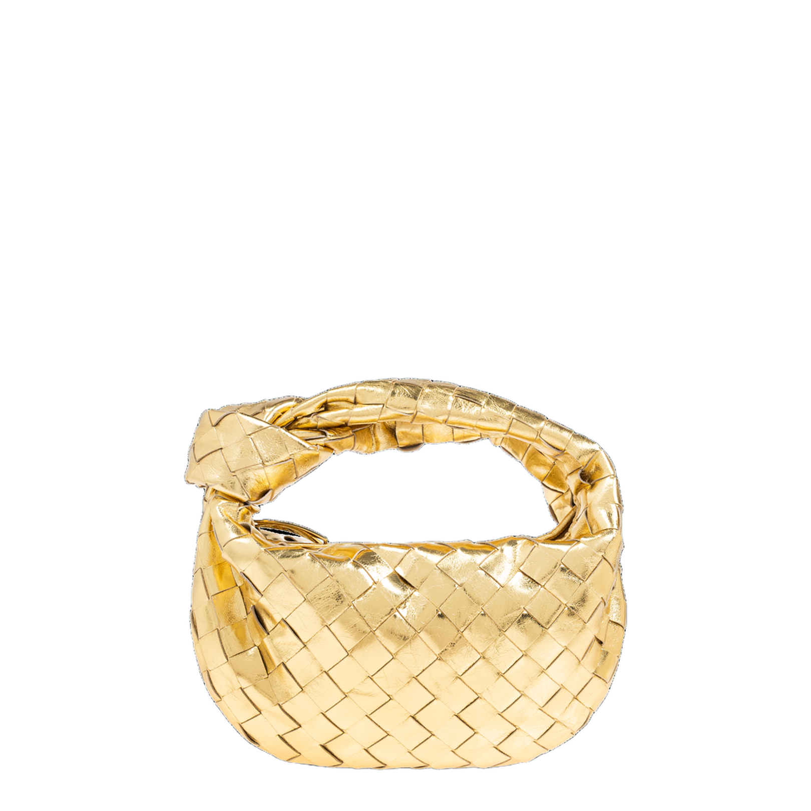 Gold Nappa Leather Mini Jodie Handbag