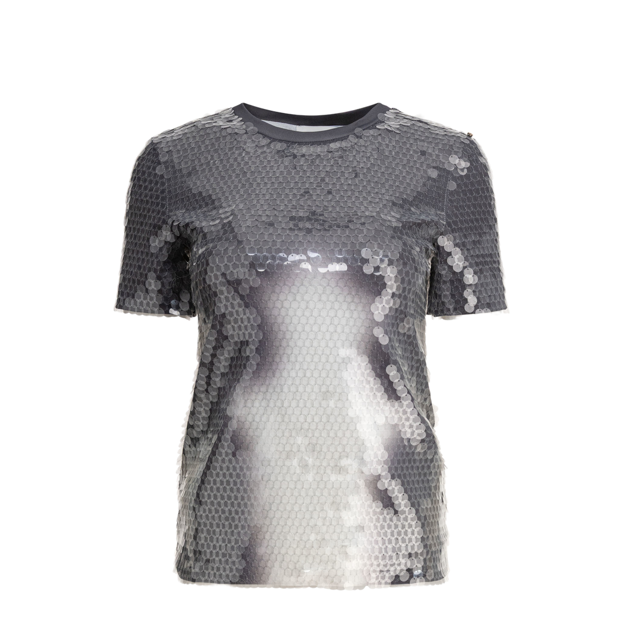 MAYFEYR - - T-Shirt With Sequins - 2512941062600KIBBUTZ005