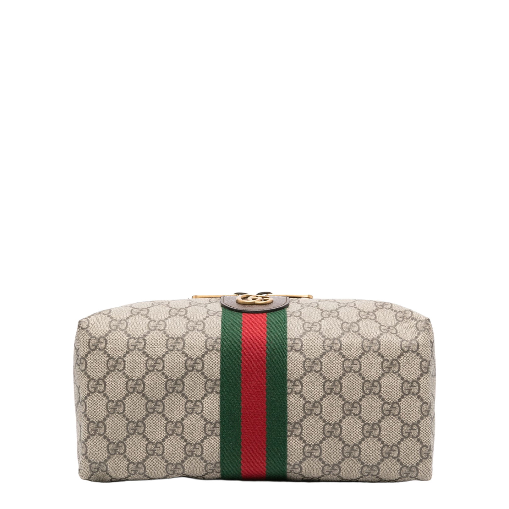 Savoy Small Canvas Toiletry Case - Gray