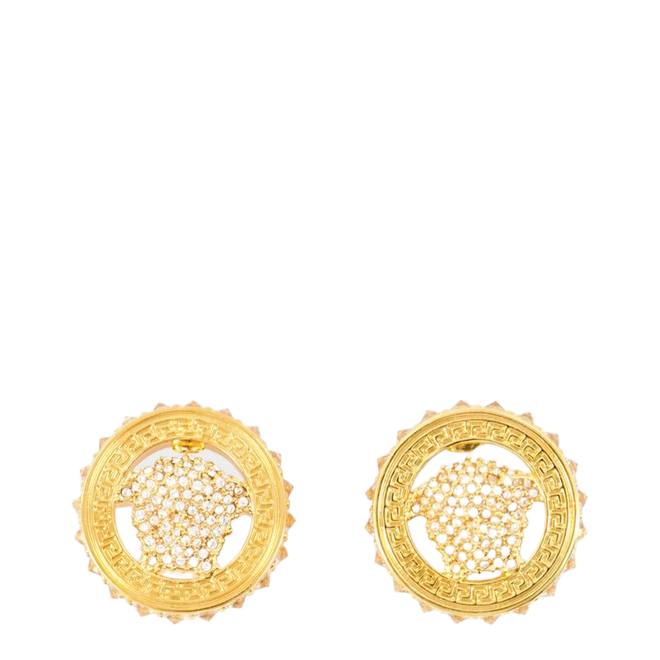 Earrings with logo