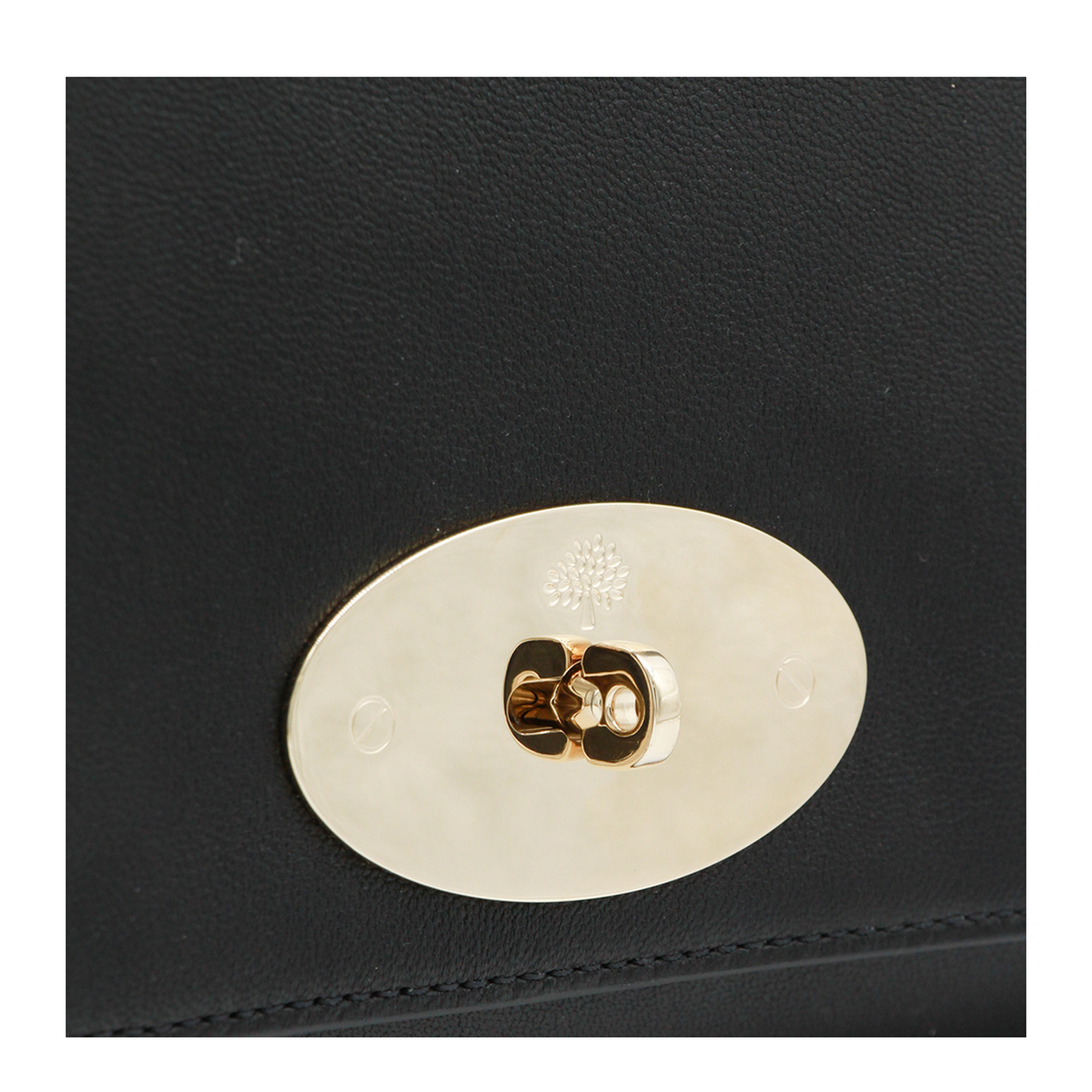 Lily Quilted Nappa Clutch - Black