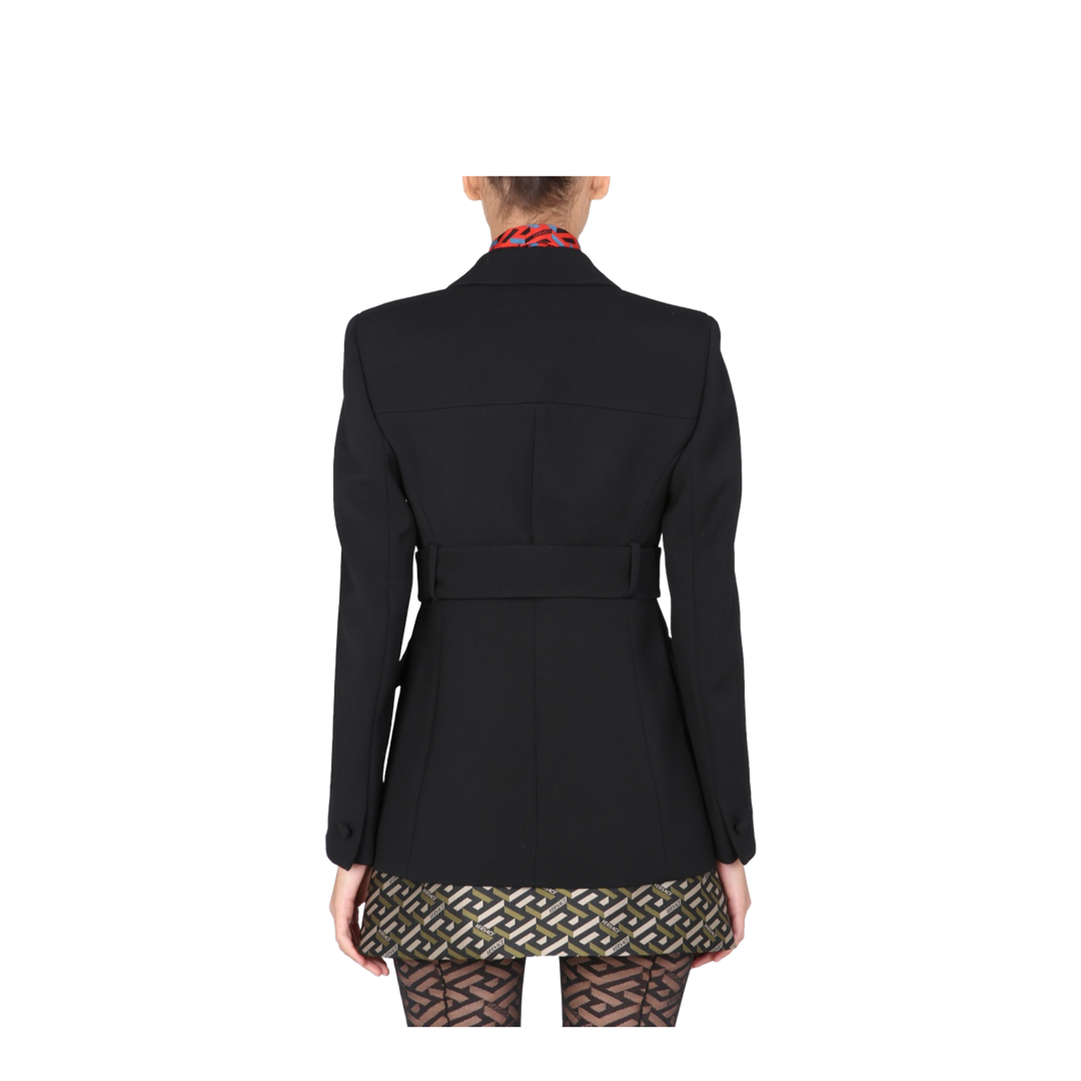 Jacket With Medusa Button