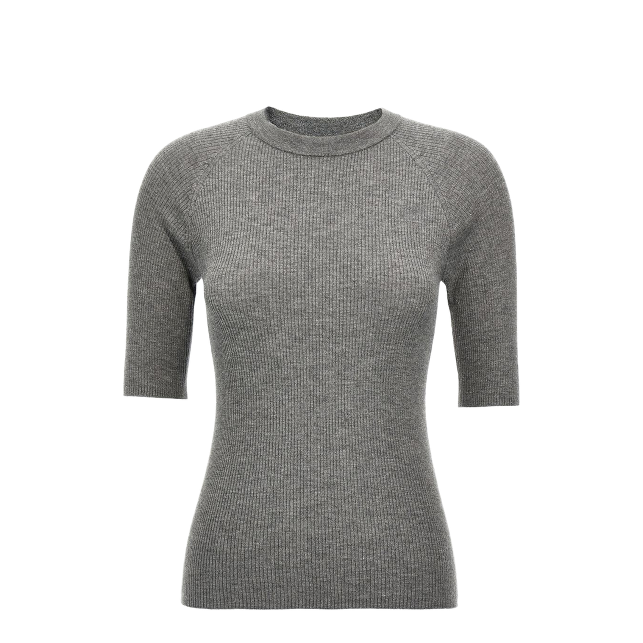 Lurex Ribbed Sweater