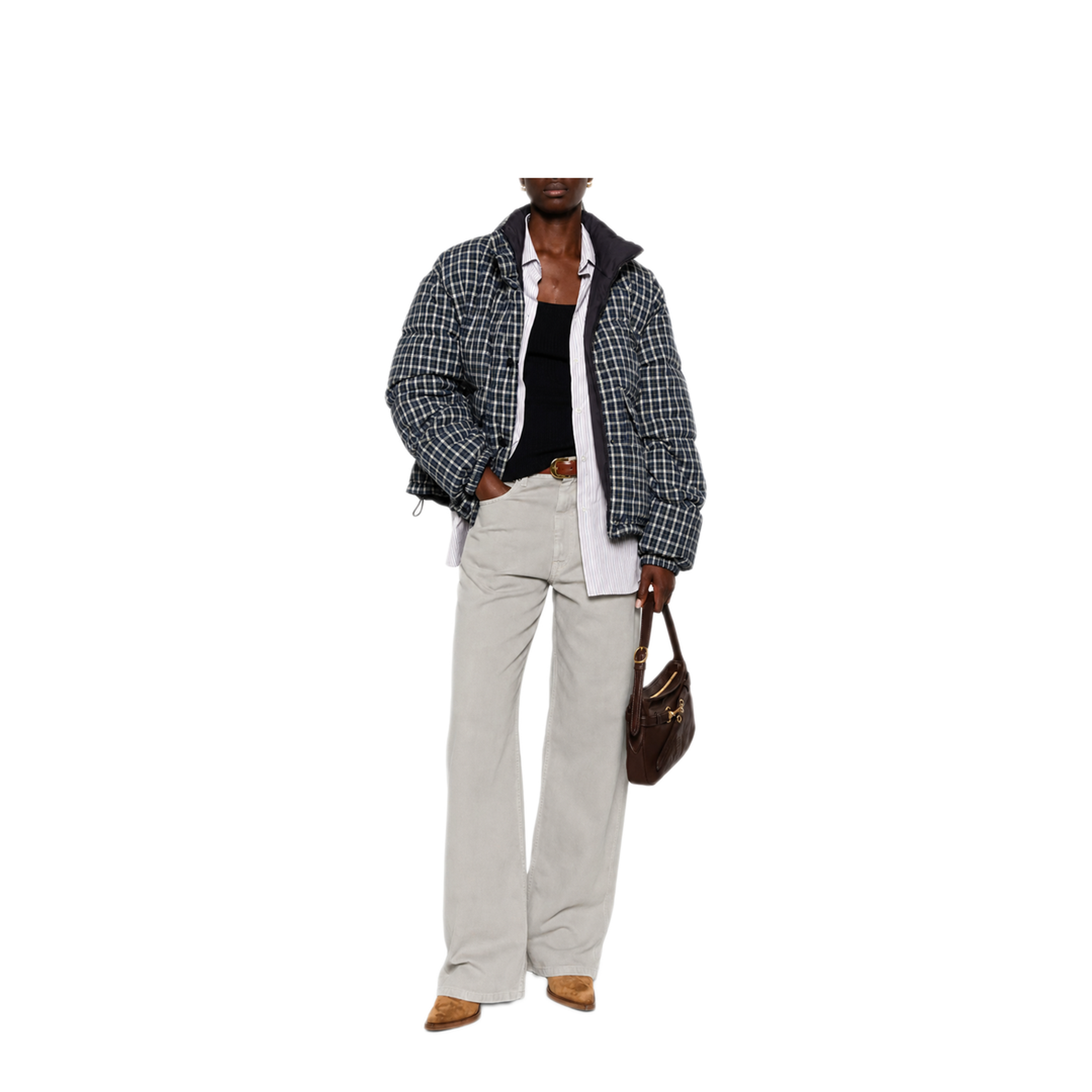 MAYFEYR - Miu Miu - Piumini Flanella+Ponge'Piumino Rev - ML1550SOOO6060F022X