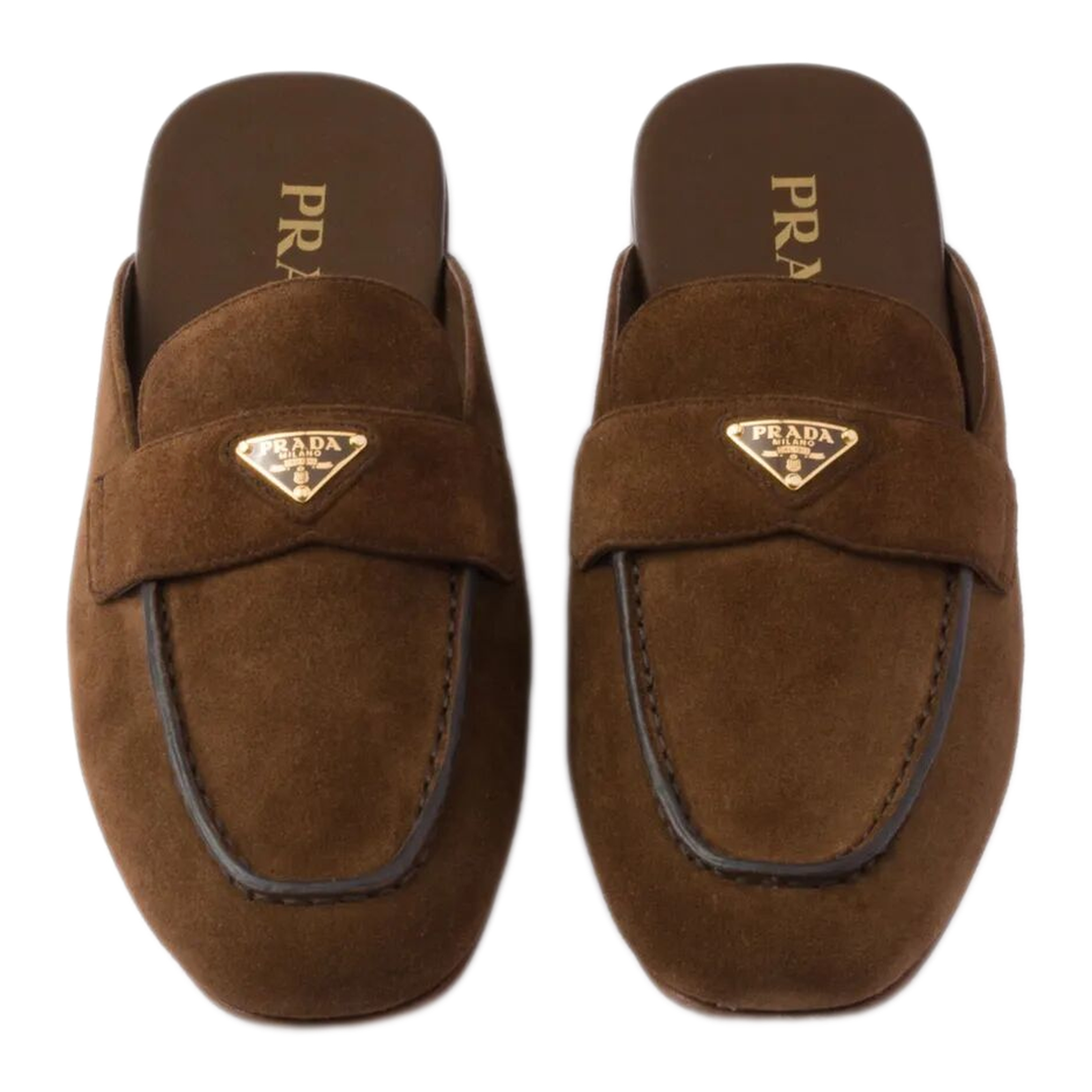 MAYFEYR - Prada - Suede Slippers - 1D766NF010103F0324