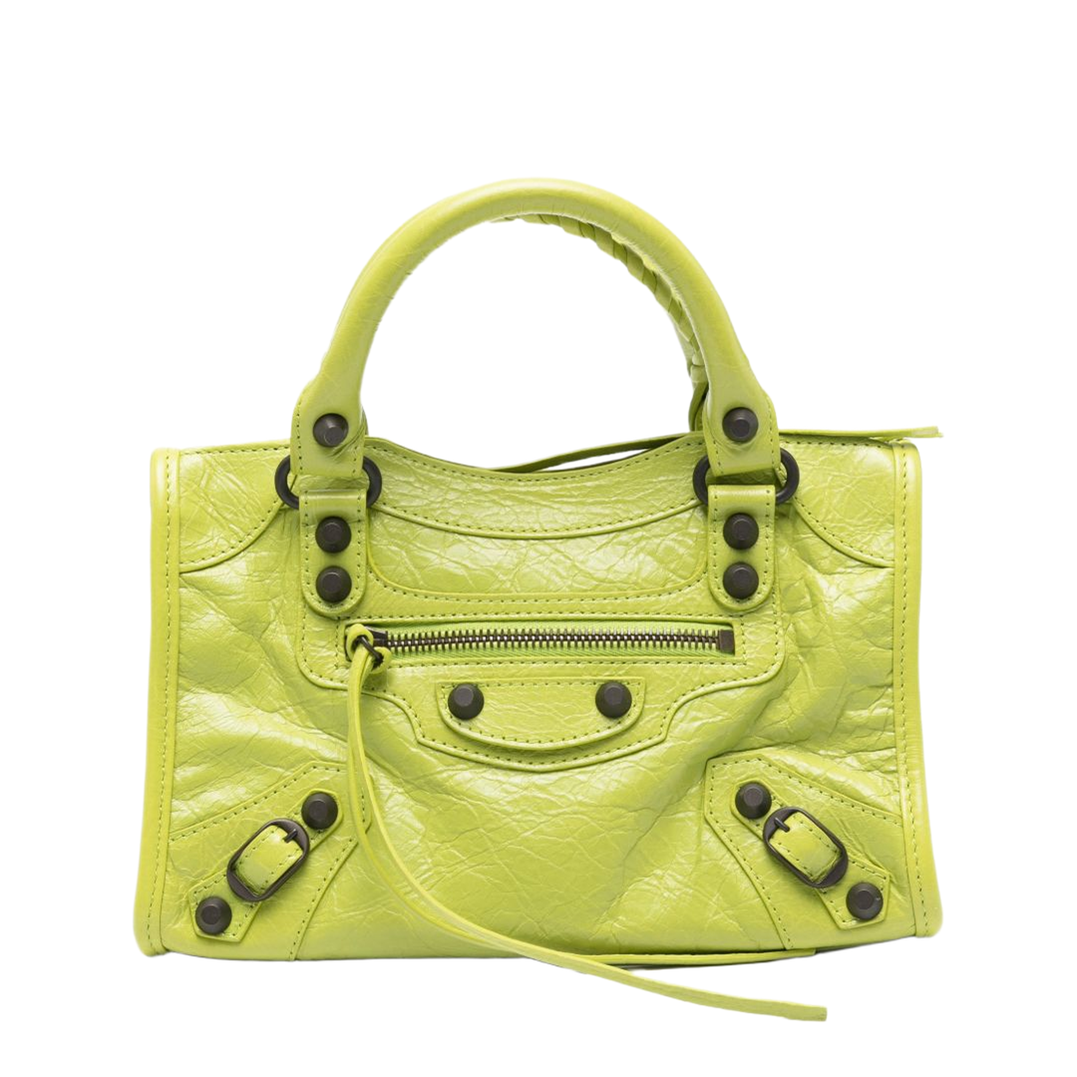 Le City Mini Lambskin Crossbody - Pistache