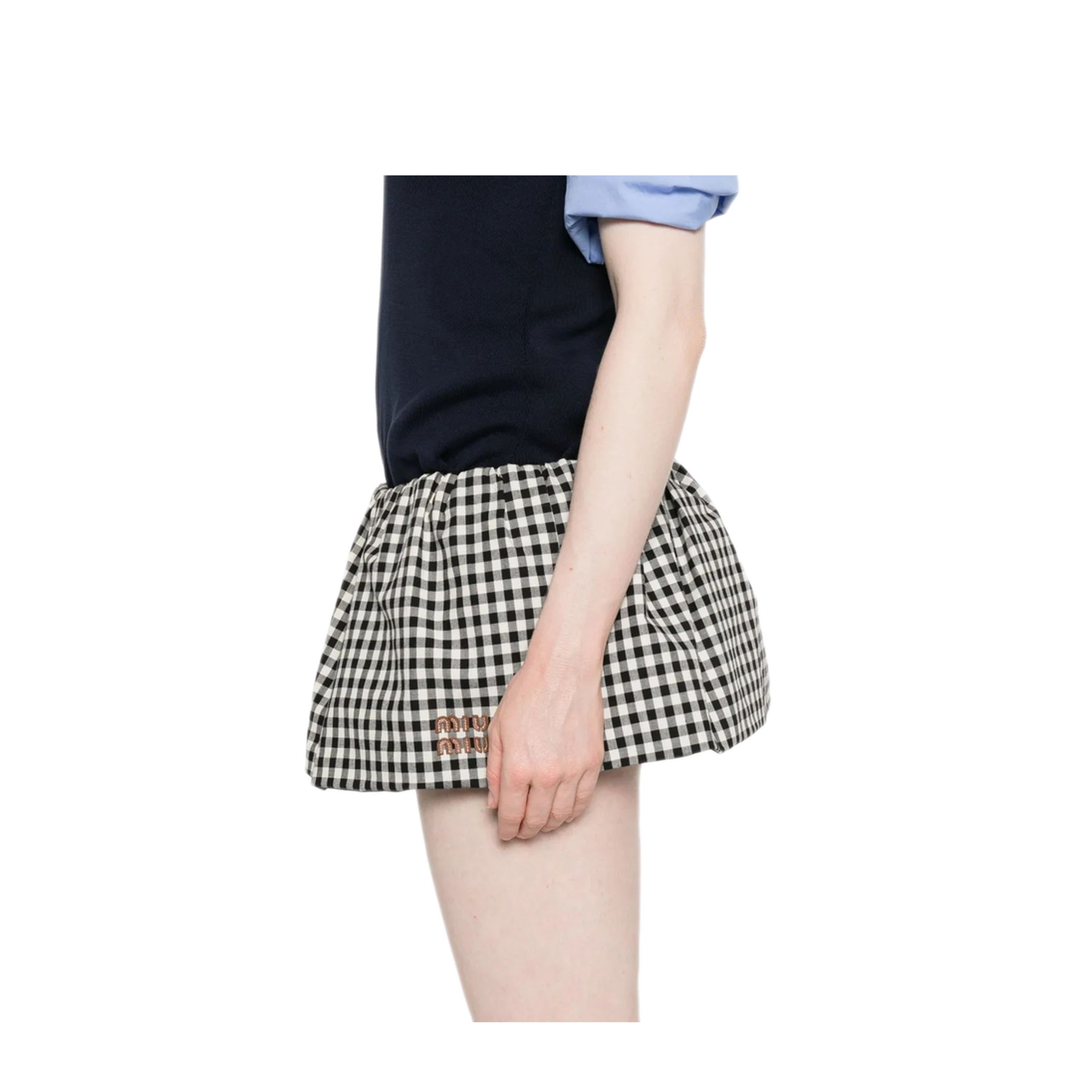 MAYFEYR - Miu Miu - Gingham Skirt - MG2200SOOO12OFF0964