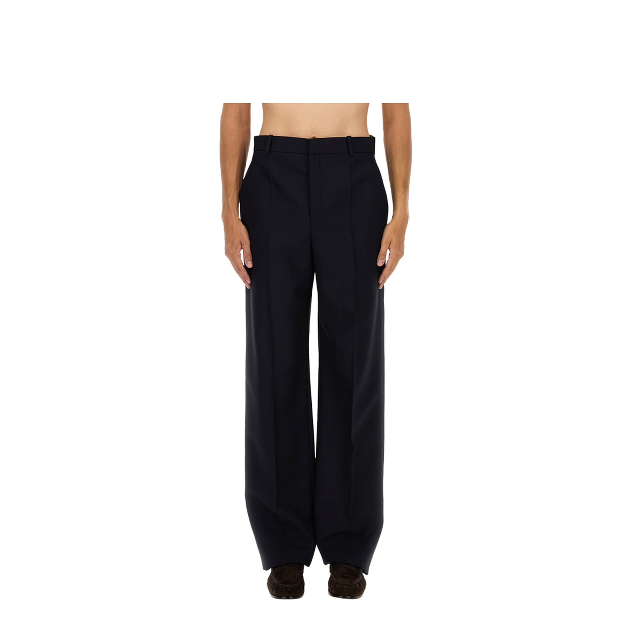 Chiné Wool Trousers