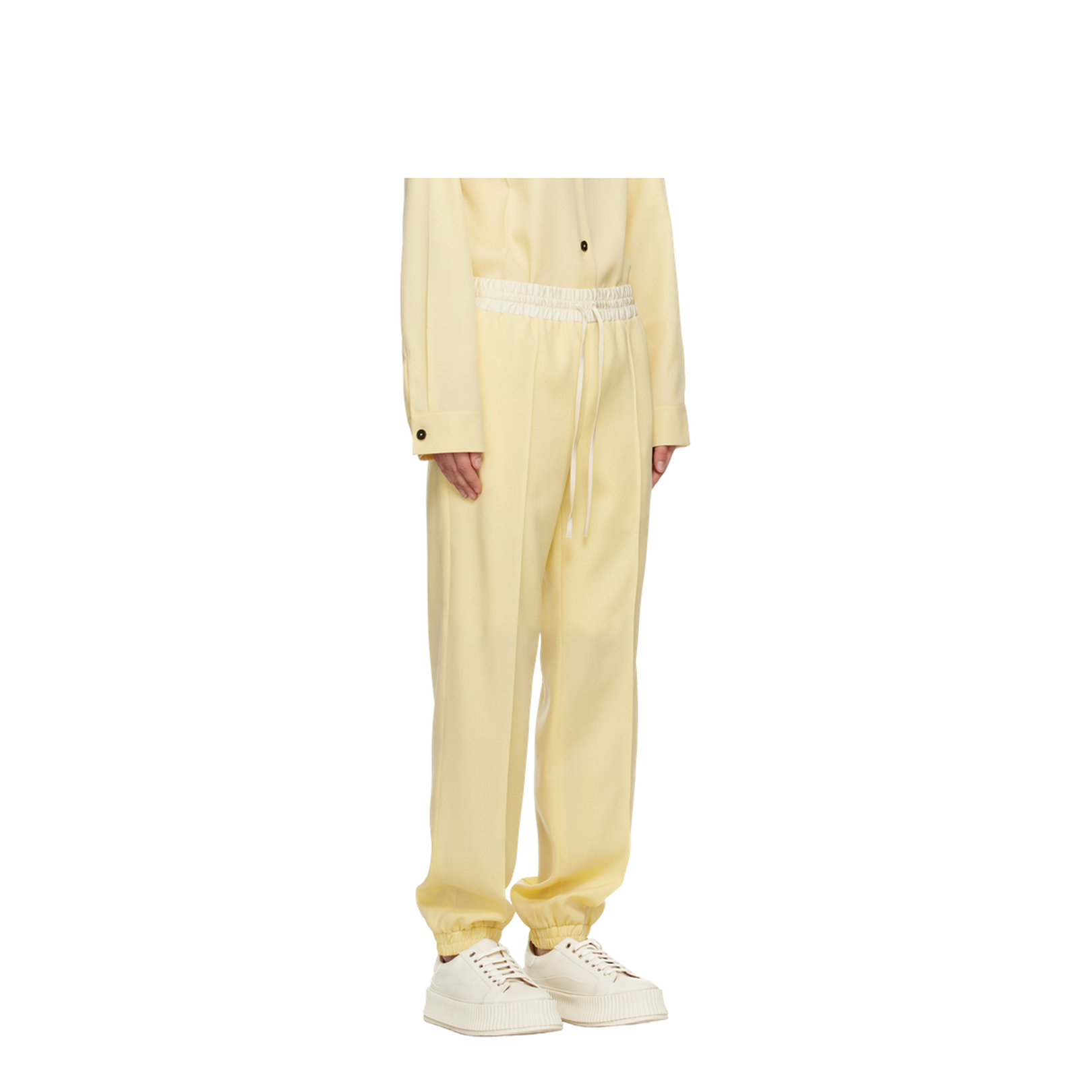 Virgin Wool Jogger Pants