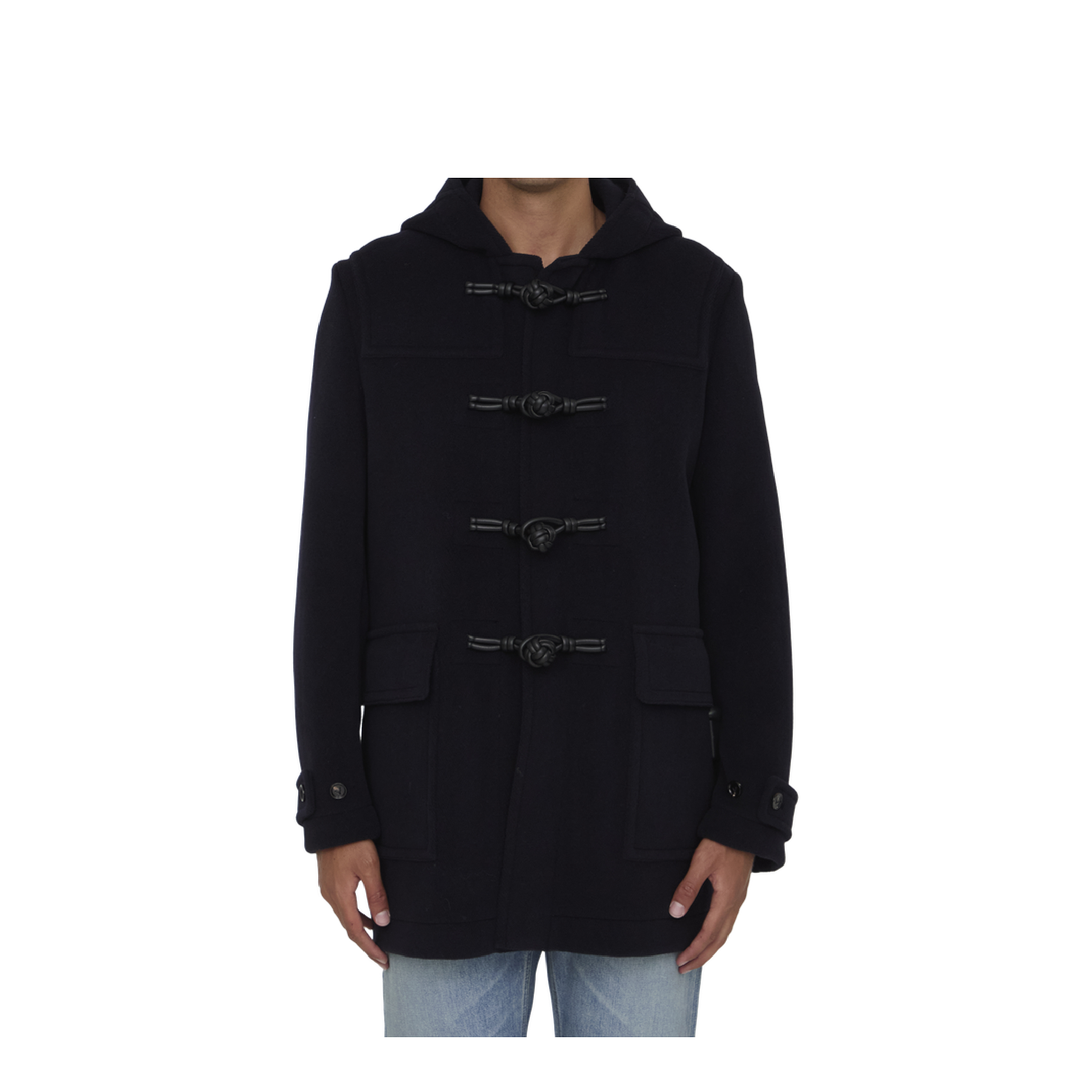 MAYFEYR - Bottega Veneta - Duffle Coat In Wool - 792954V4BQ04003