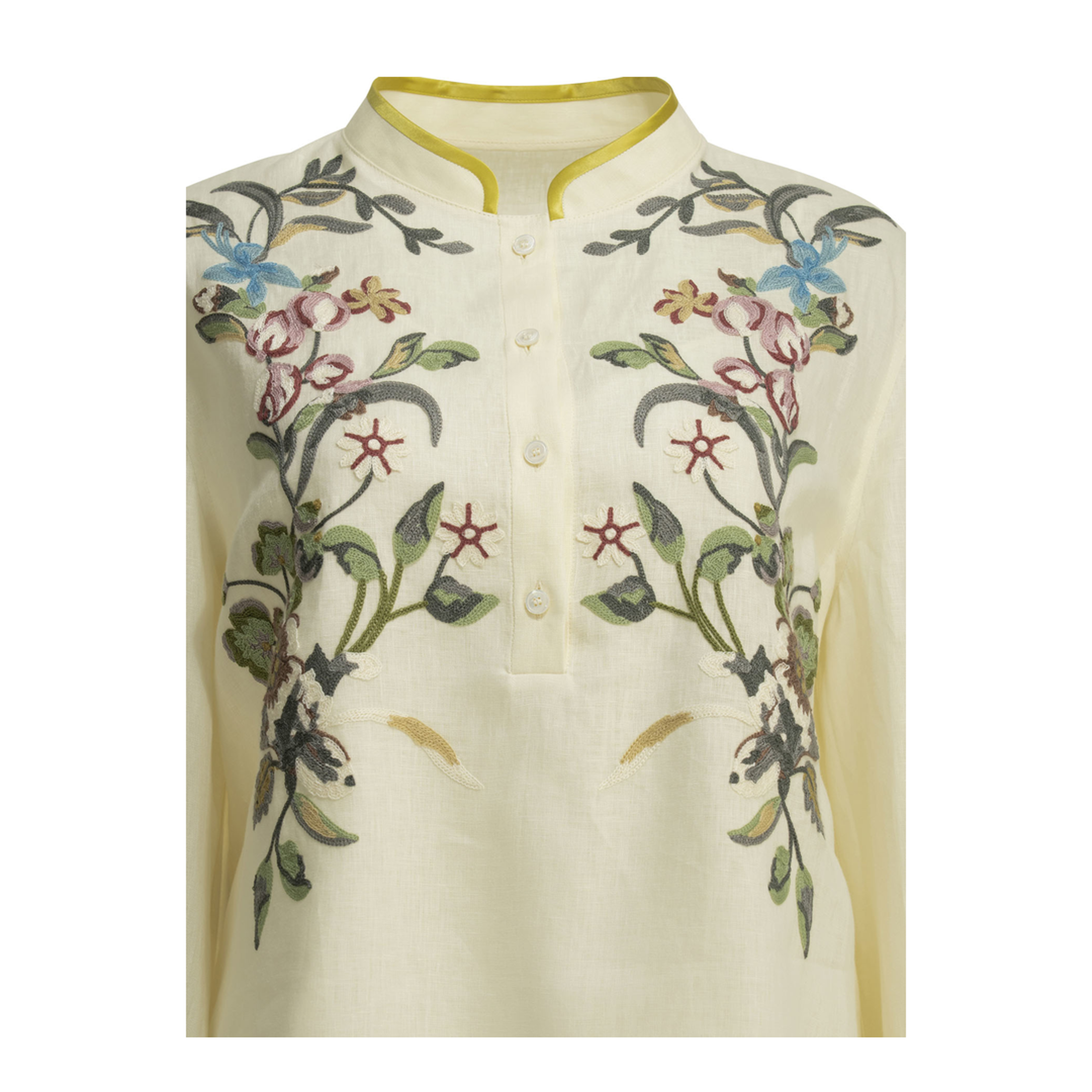 MAYFEYR - Valentino - Embroidered Chemisier Short Dress - 8B3VAJS59M4AM0