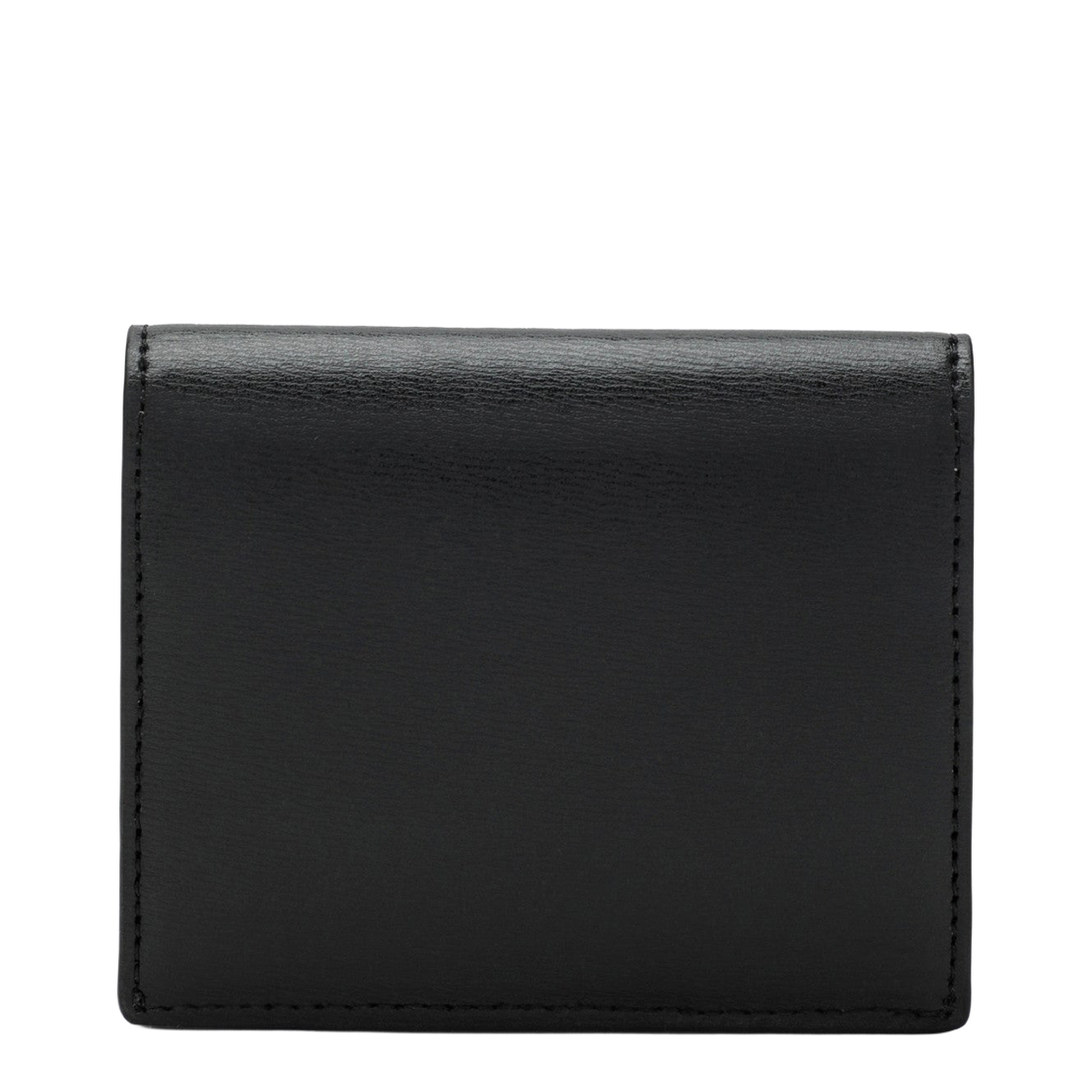 MAYFEYR - Toteme - Black Smooth-Leather T-Lock Card Holder - 251-WAM0042LE0025001