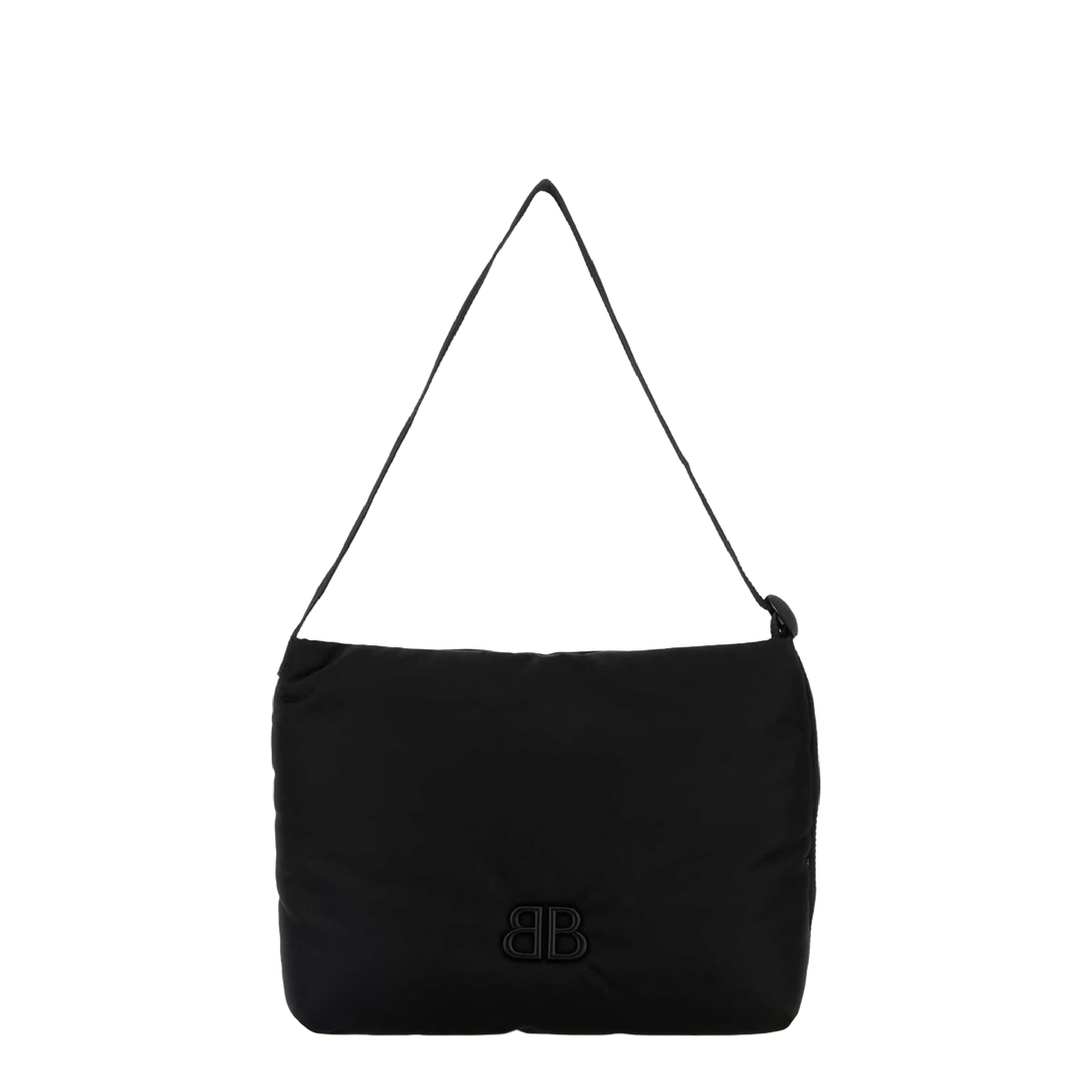 Monaco Sling Black Nylon Shoulder Bag