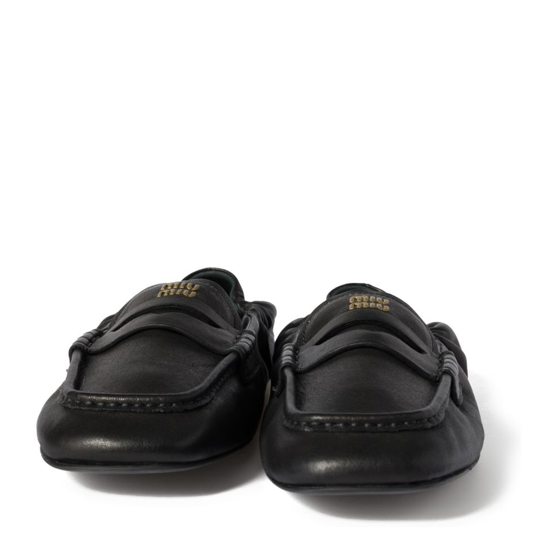 MAYFEYR - Miu Miu - Flat Shoes Black - 5D341EEFXF0002