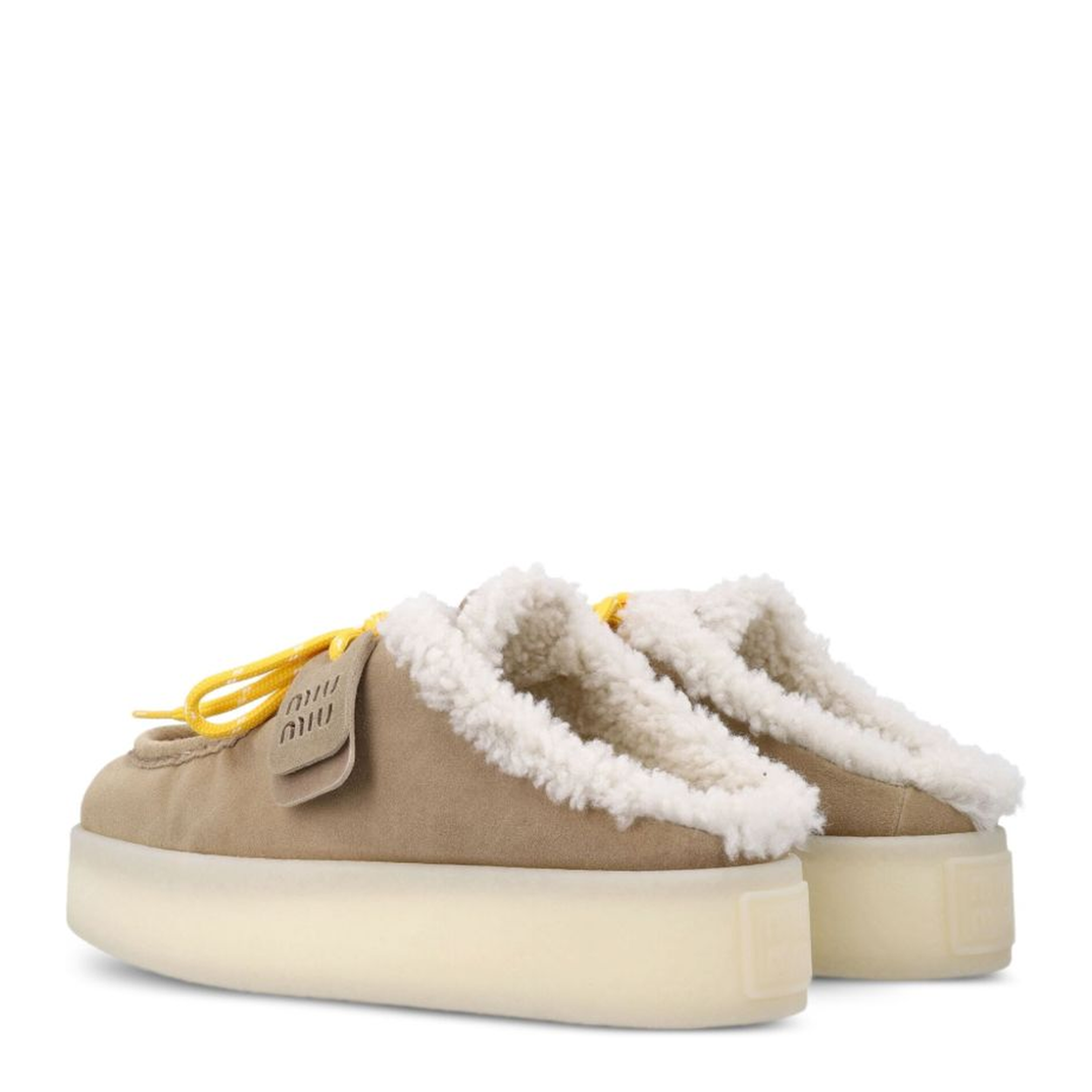 MAYFEYR - Miu Miu - Sandals Beige - 5R536EX0OF0379