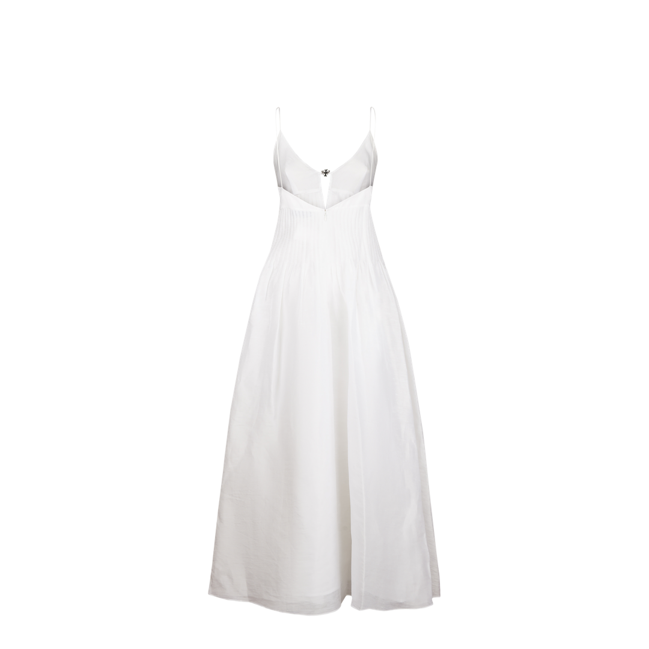 Appliqué Pleated Dress