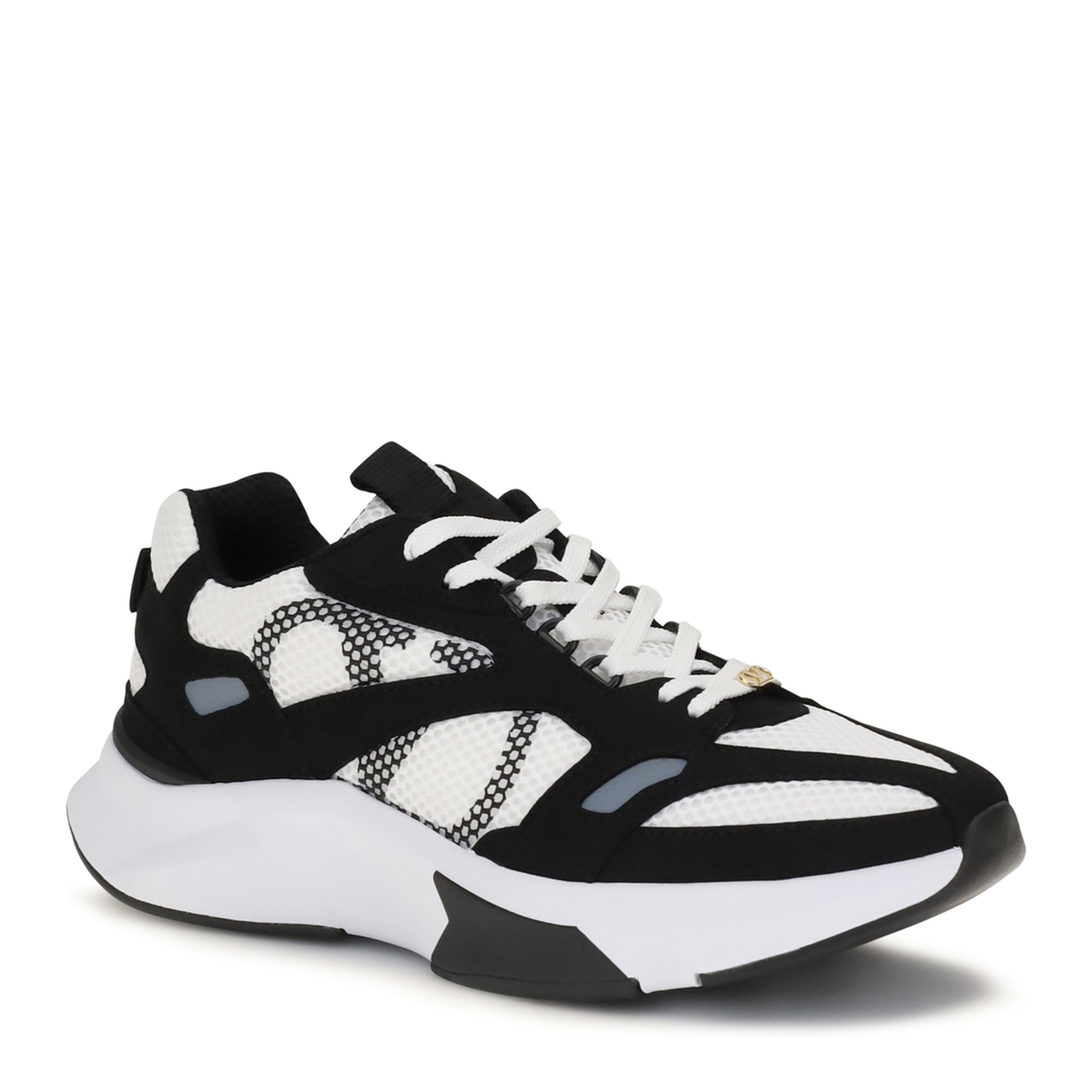MAYFEYR - Valentino - Demivee Mesh And Suede Sneakers - 9Y2S0N88QAP