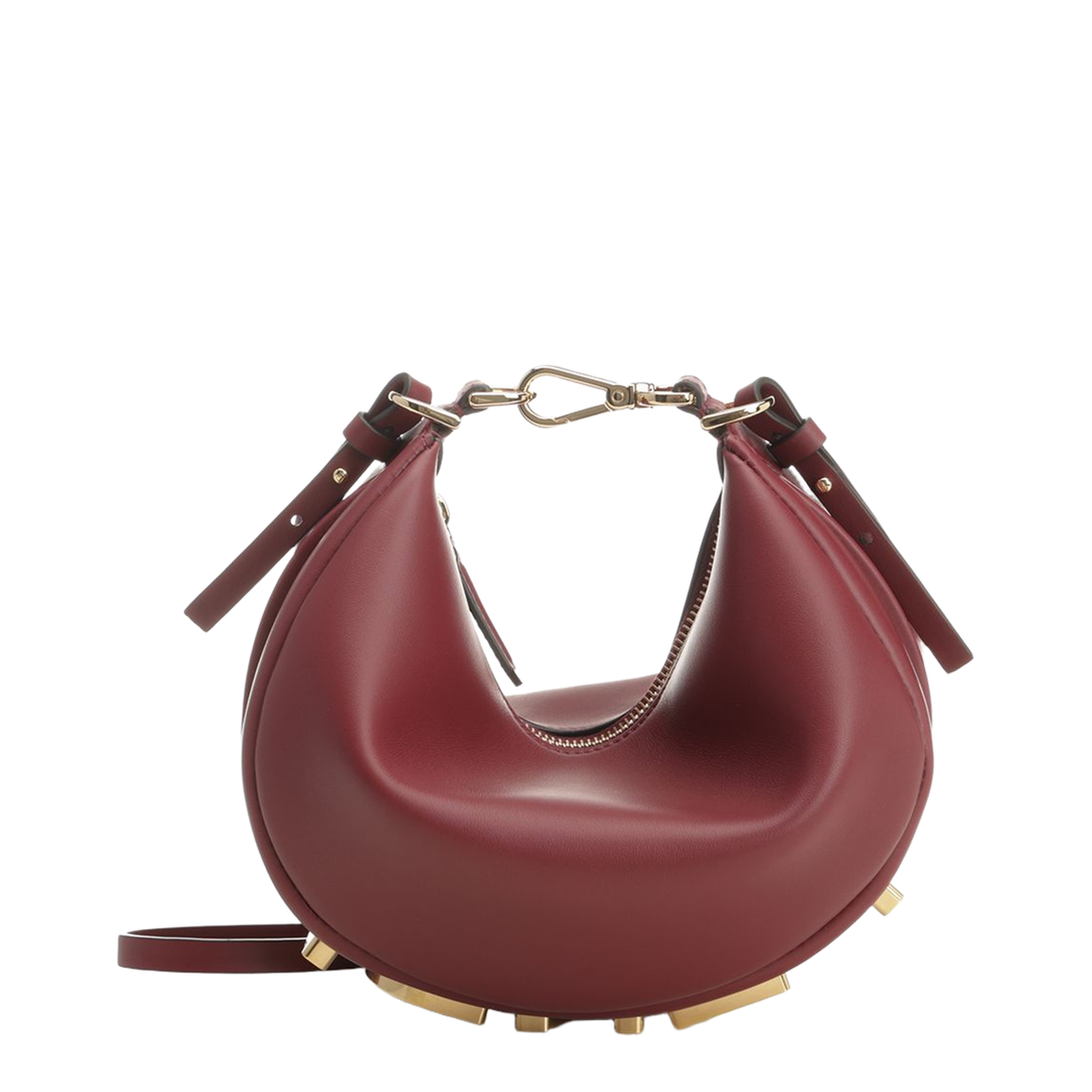 Mini Handbag Leather Red