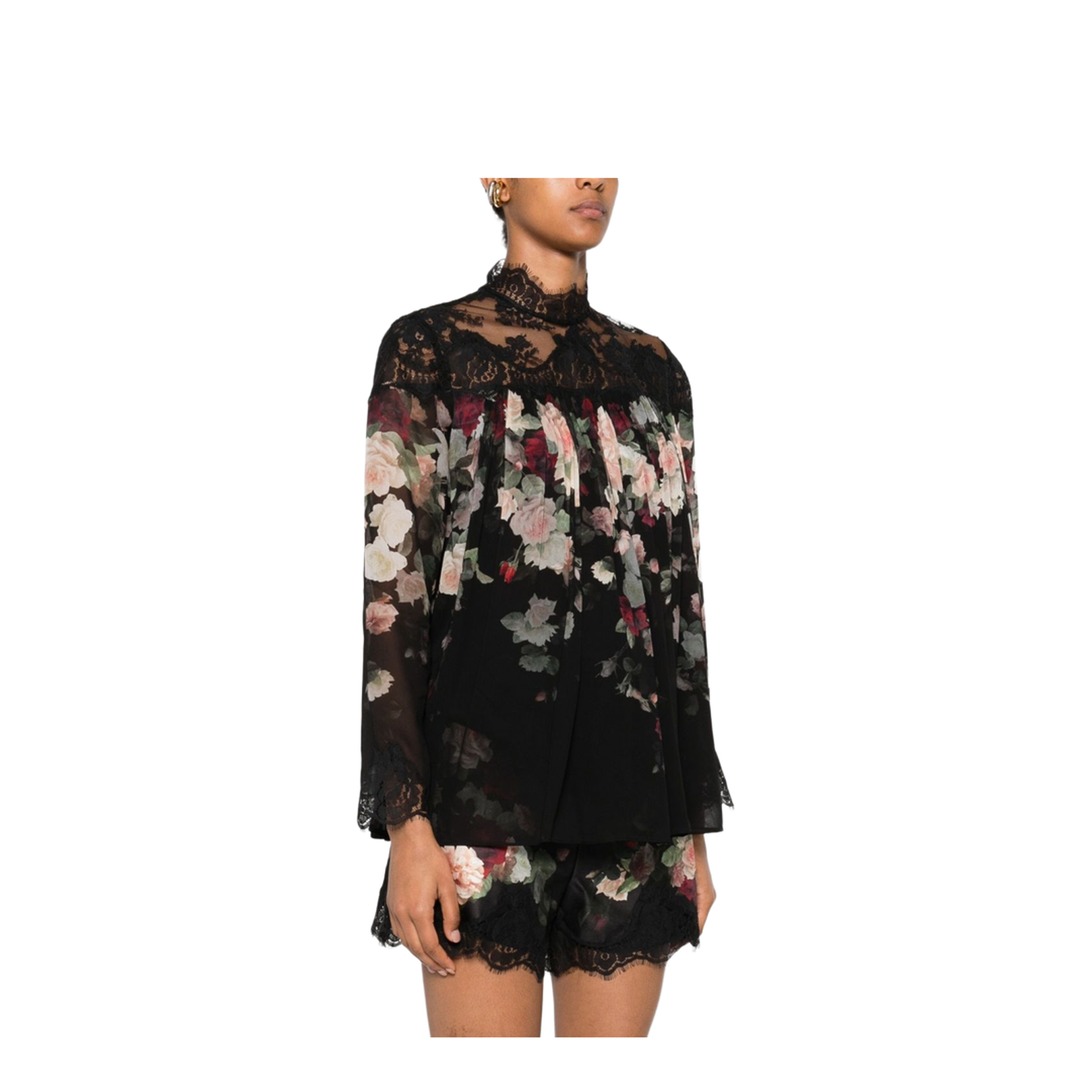 Hypnotic Satin Shirt Olive