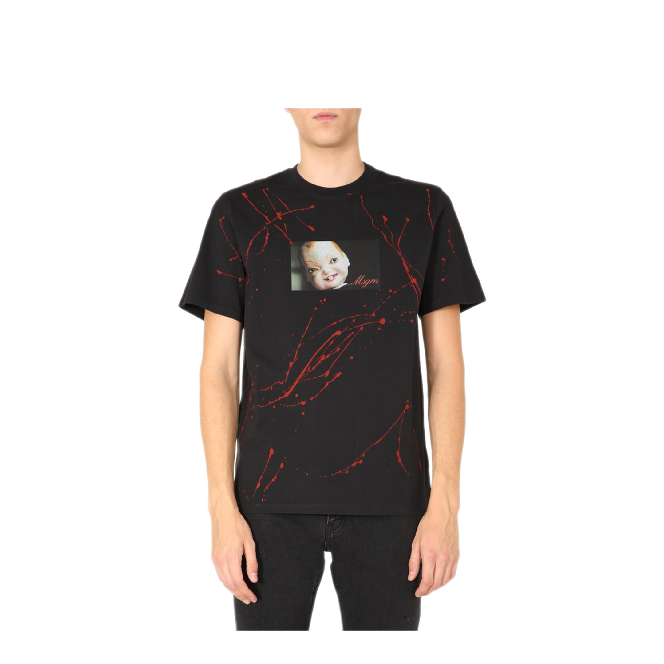 MAYFEYR - MSGM - Crew Neck T Shirt - 2940MM20220759899