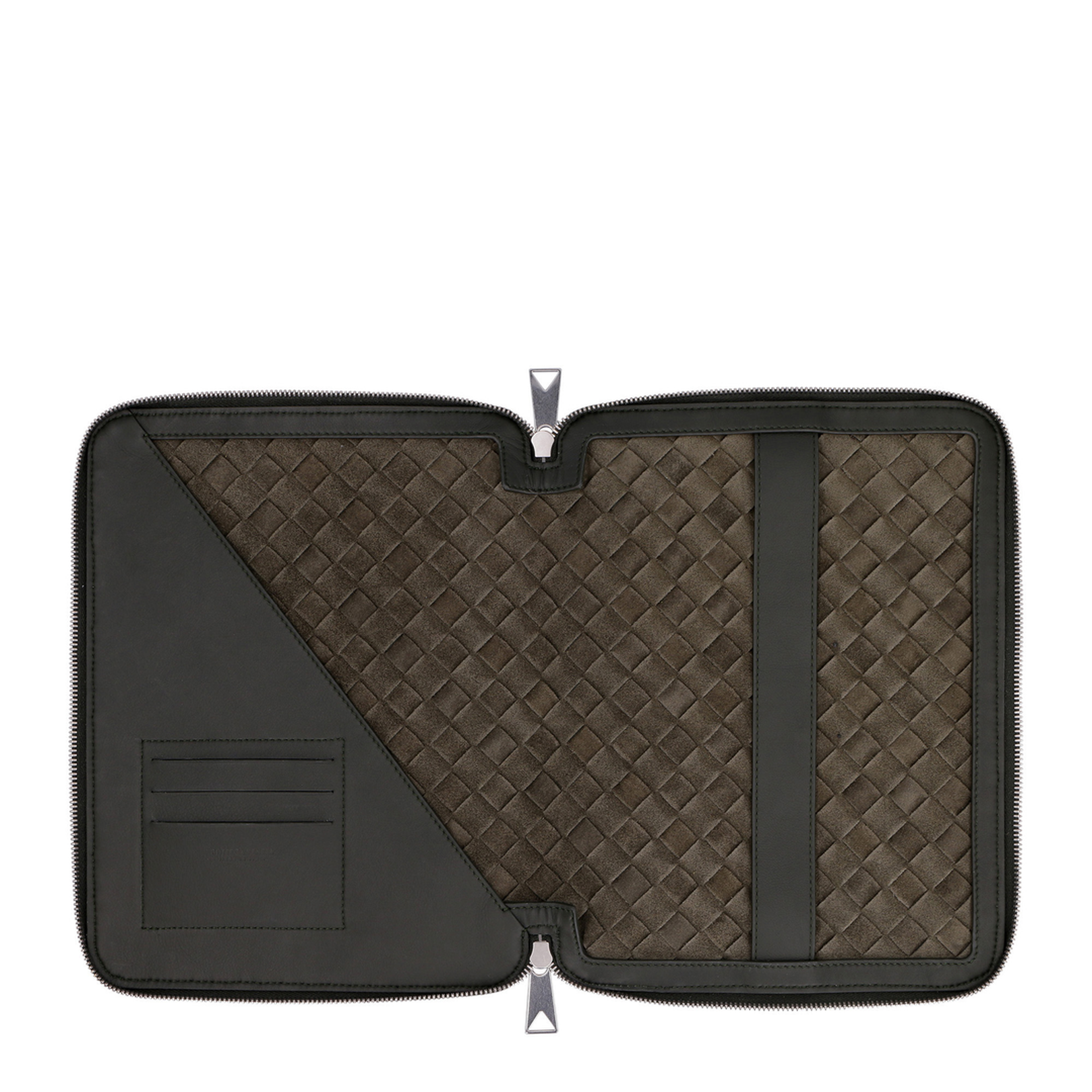 Getaway Leather Briefcase - Dark green