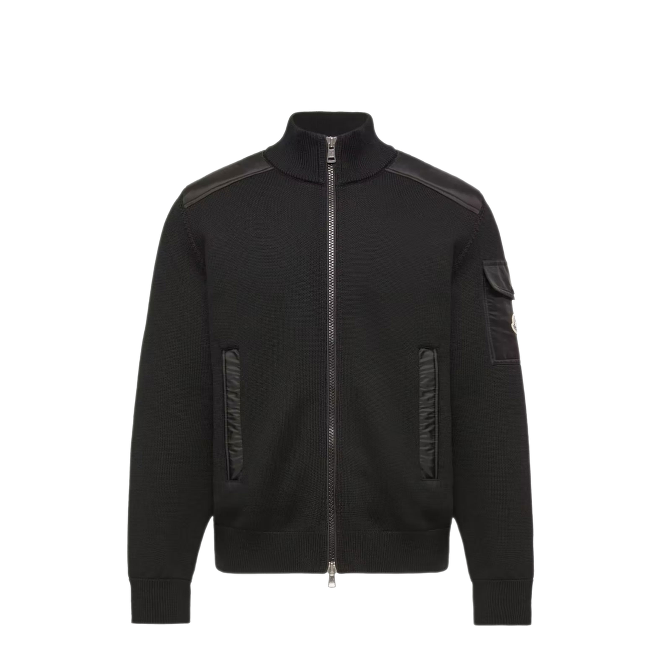 MAYFEYR - Moncler - Padded Wool Zip-Up Cardigan - L20919B00003M1131