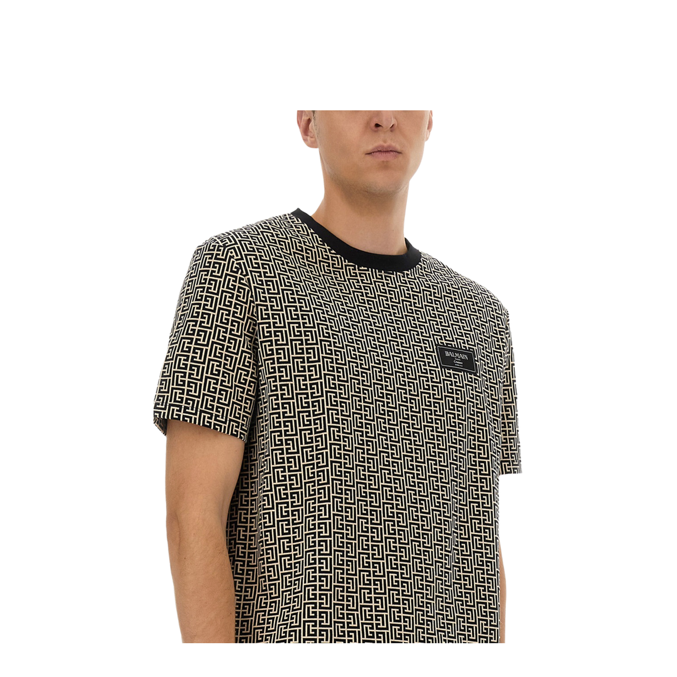 Monogrammed Jacquard T-Shirt