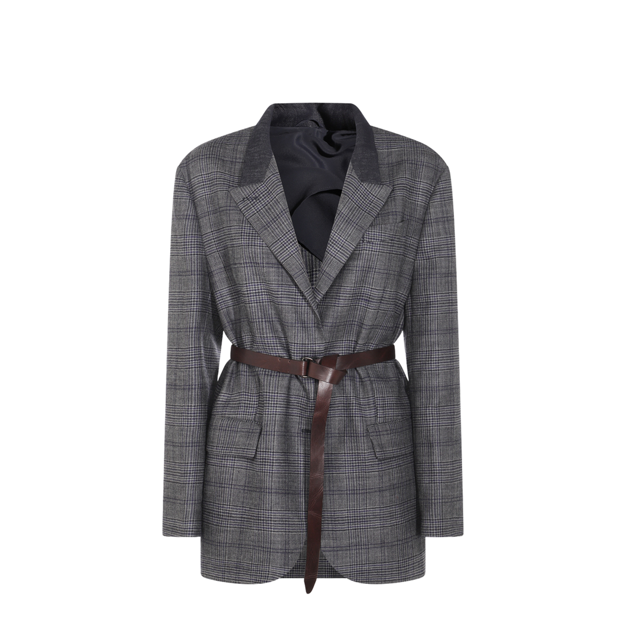 Prince of Wales Patterned Blazer