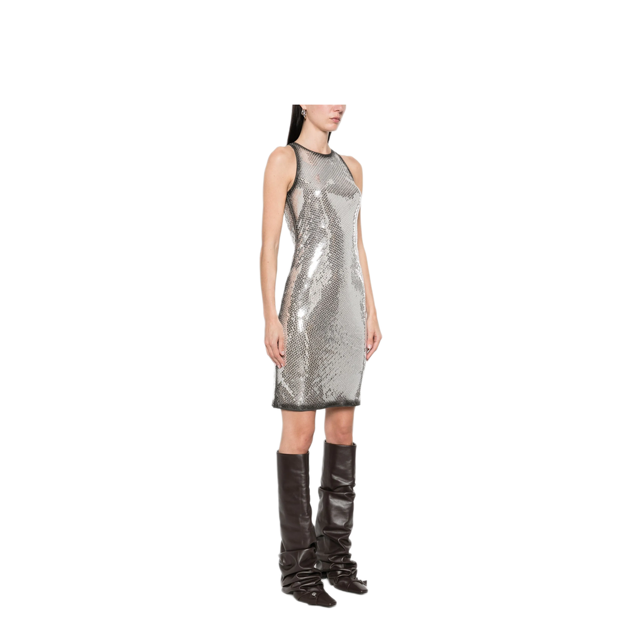 MAYFEYR - The Attico - Sequin-Embellished Mini Dress - 250WCA00389002