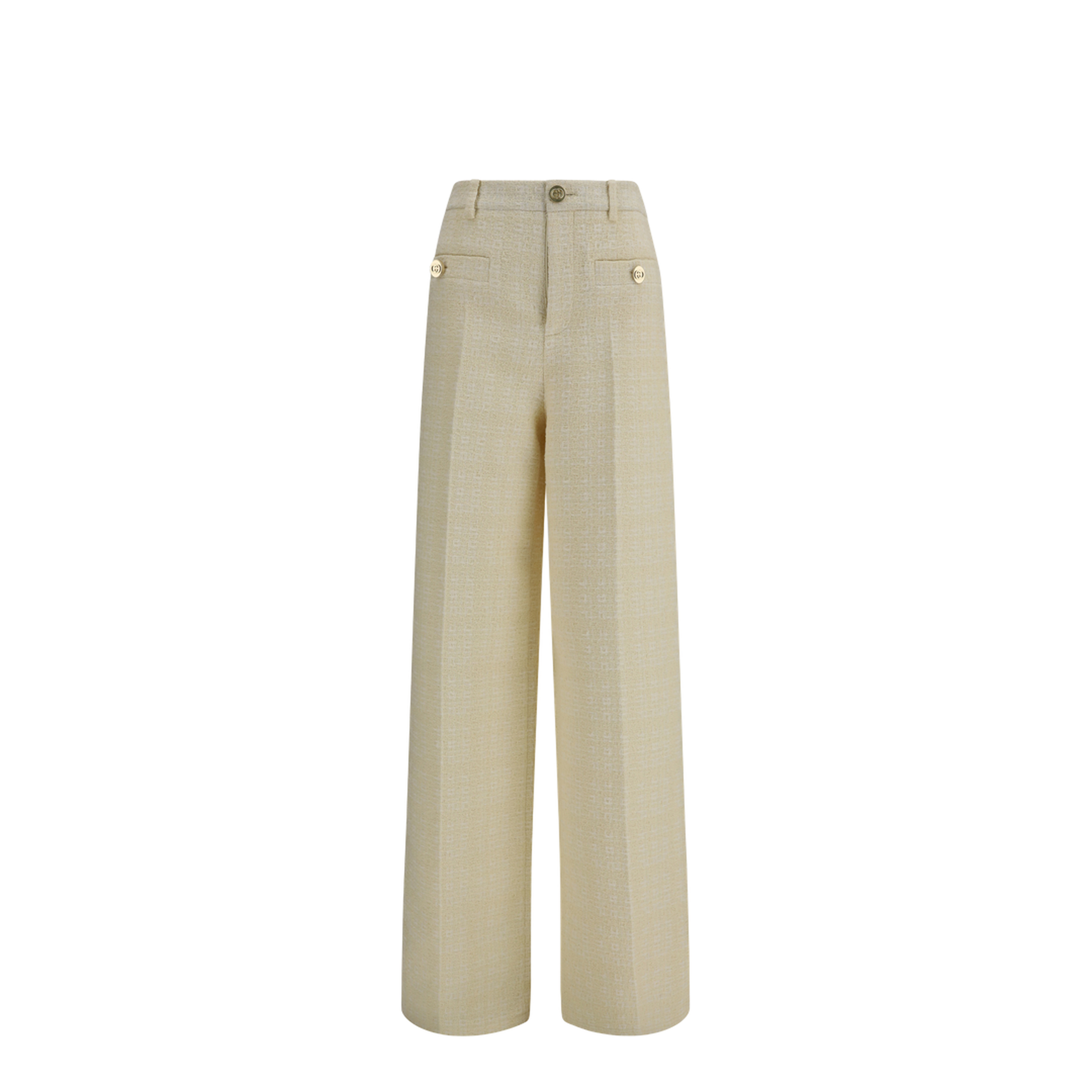 MAYFEYR - Gucci - Cotton Tweed Check Pants - 856087ZAUB6