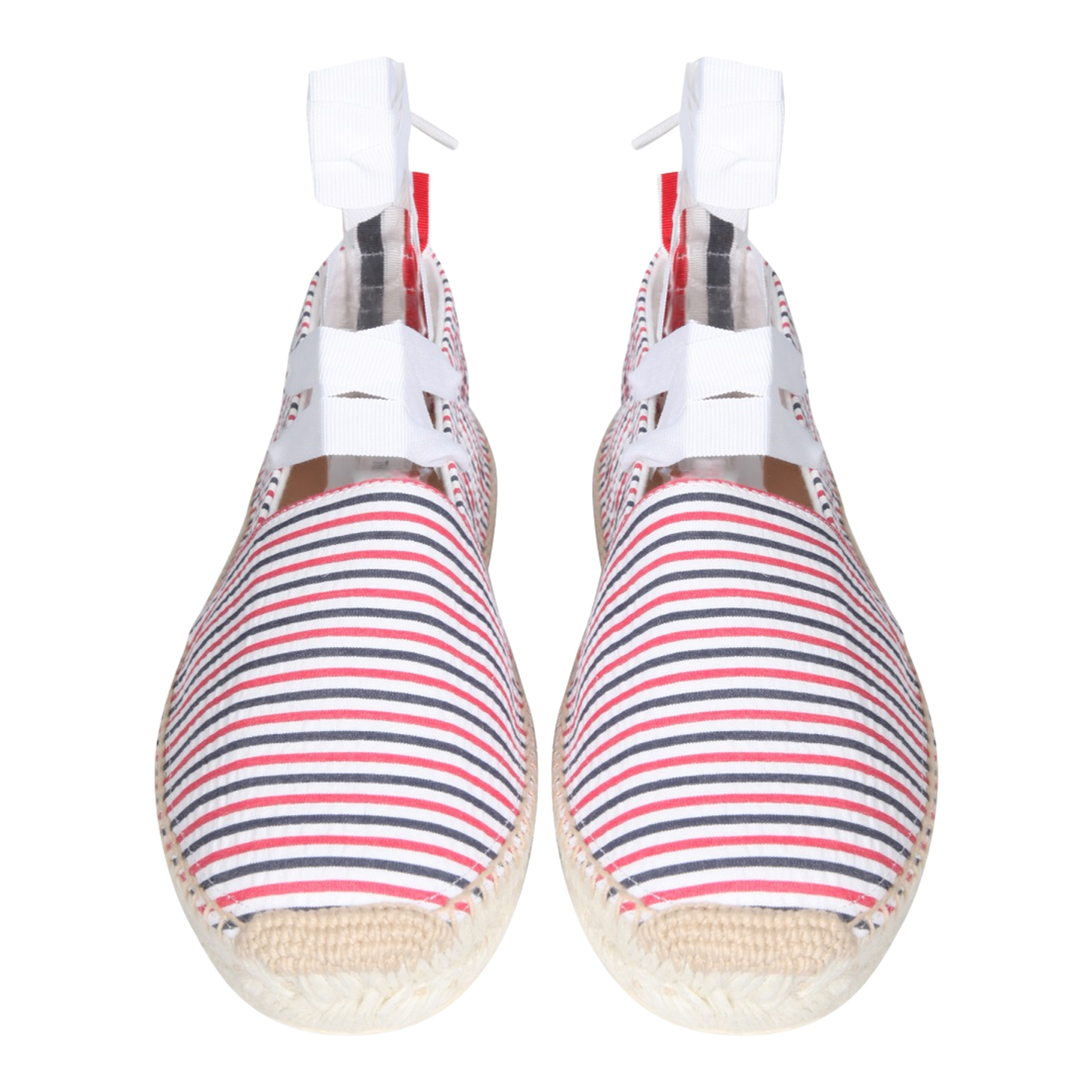 Seersucker Cotton Espadrilles