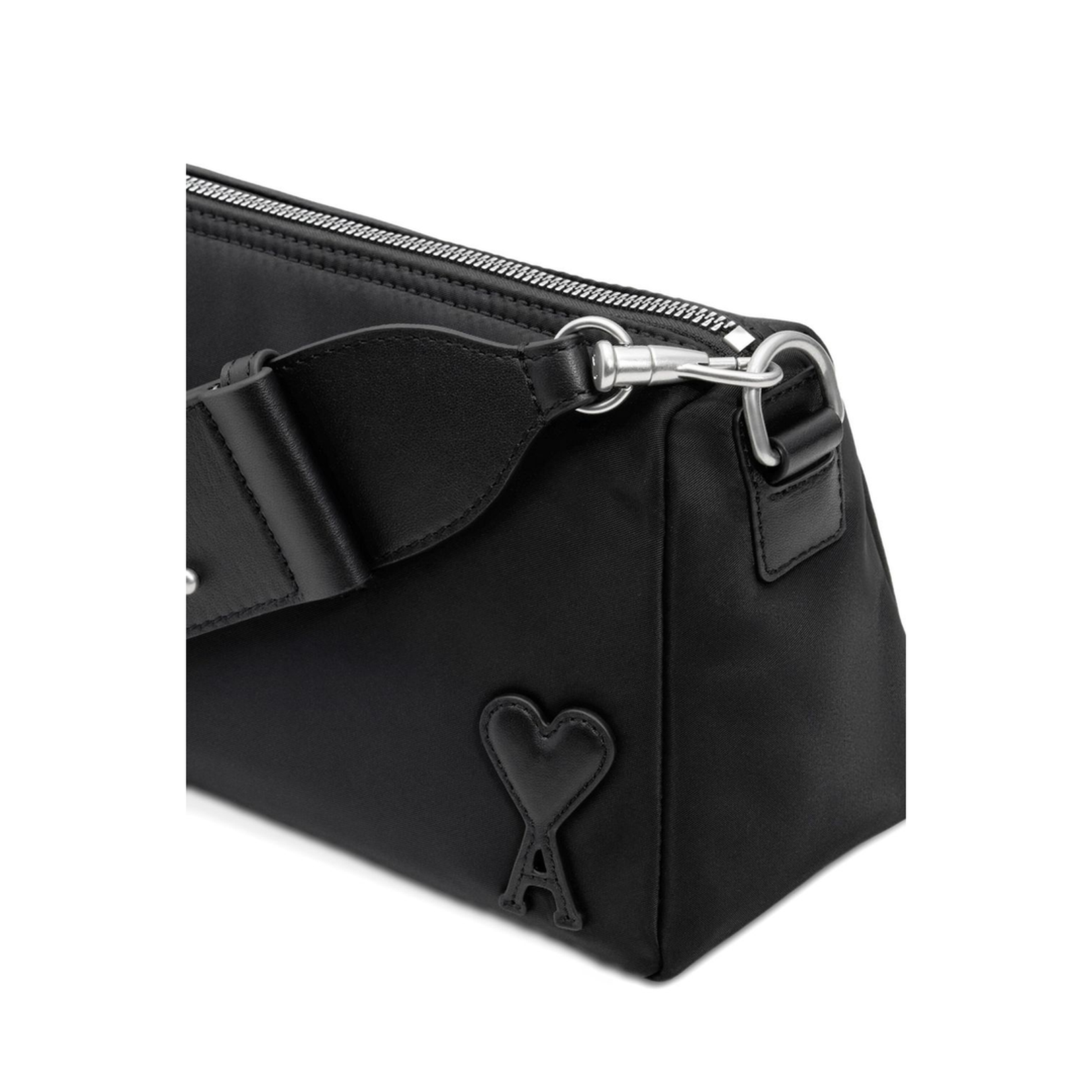 Black Nylon Marcel Bag
