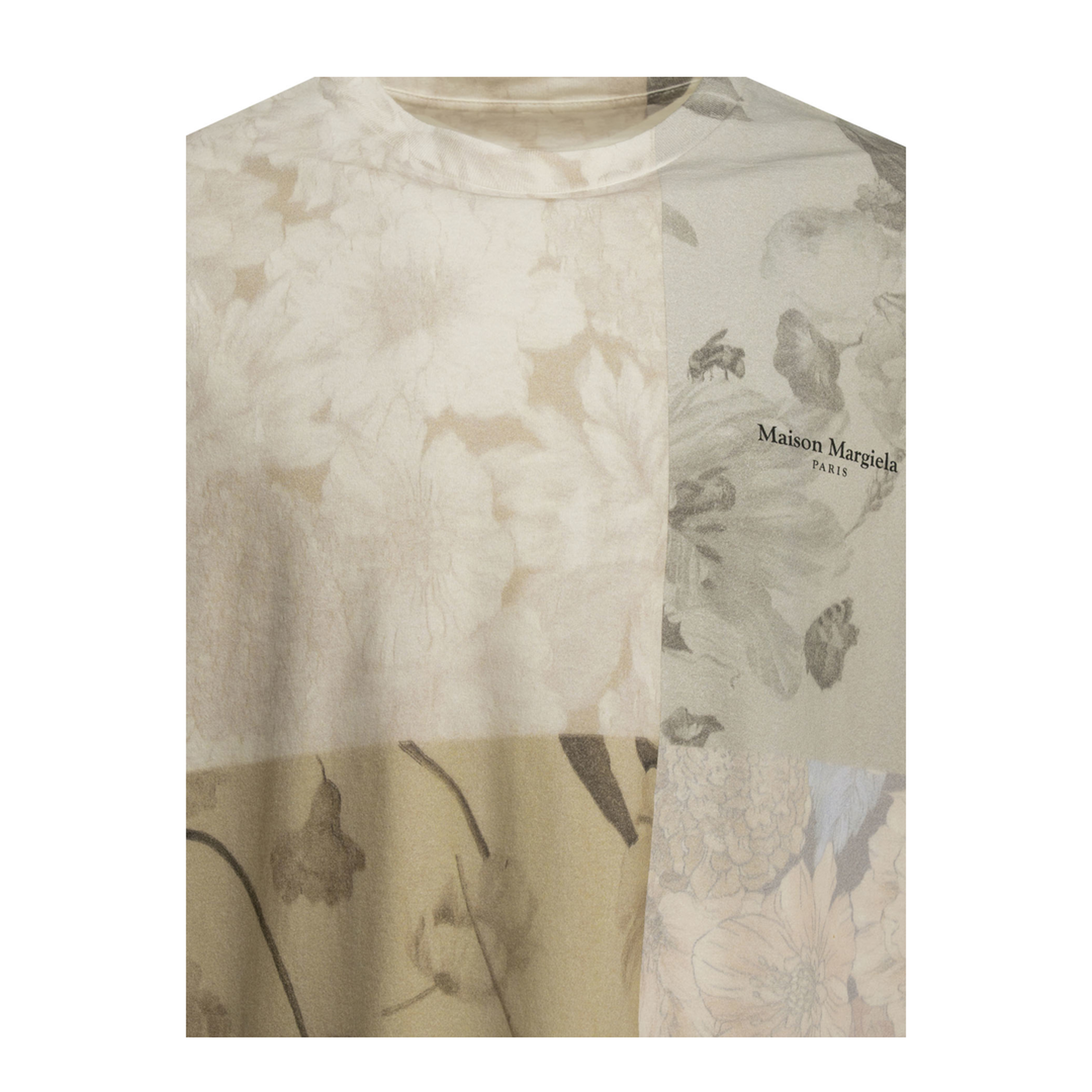 MAYFEYR - Maison Margiela - Floral Crewneck T-Shirt - S67GC0052S24575978