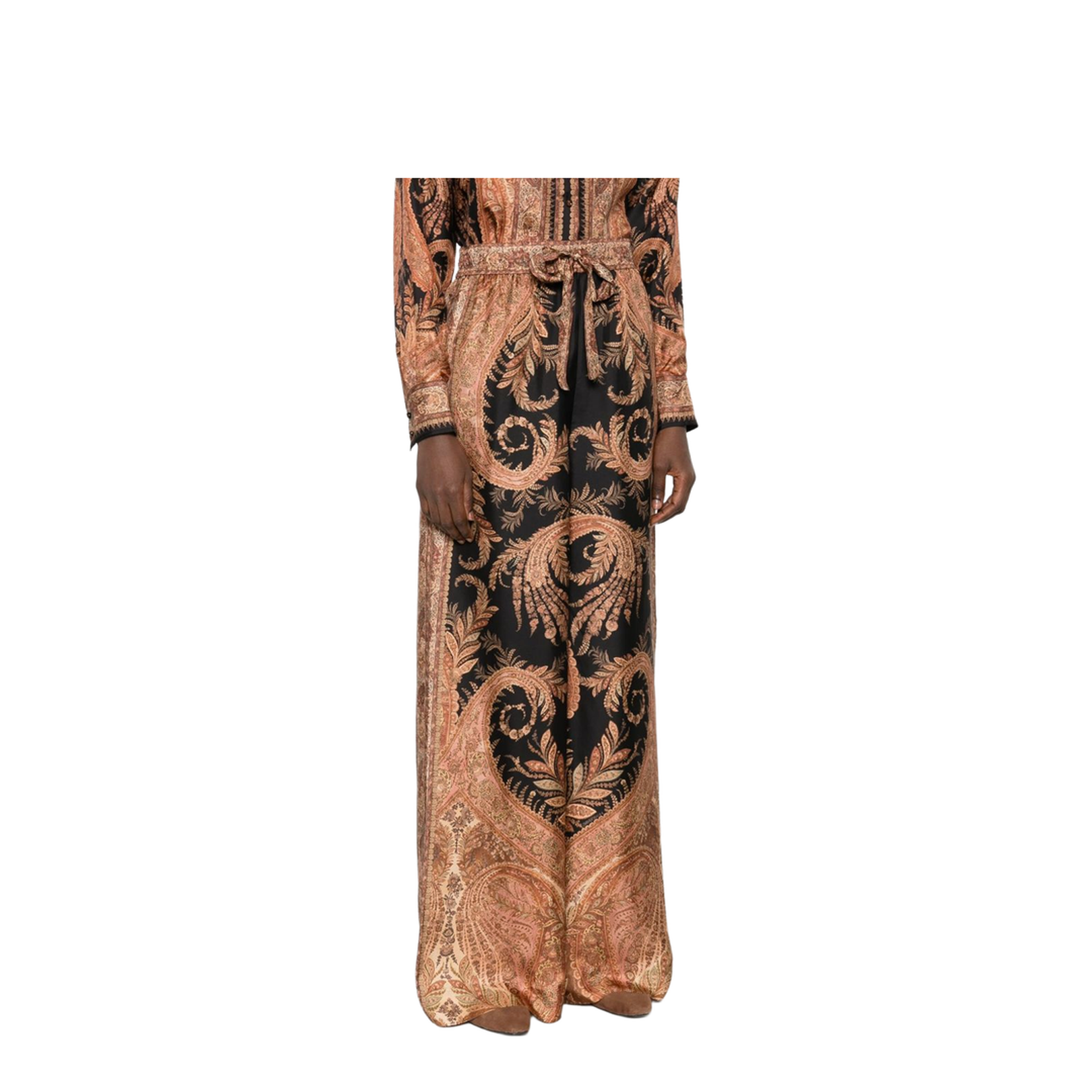Hypnotic Relaxed Shirt Black Paisley