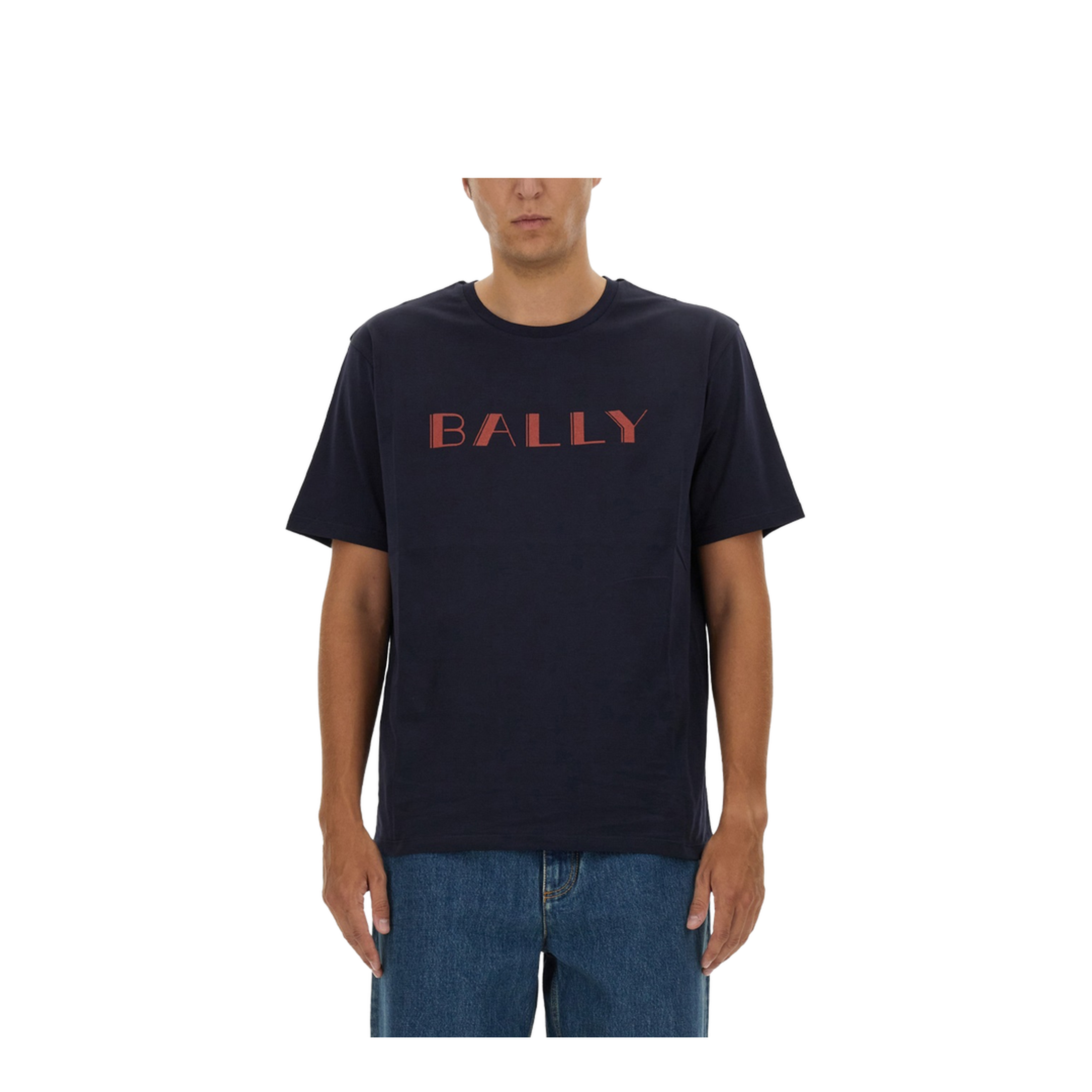 MAYFEYR - Bally - T-Shirt With Logo - MJE079CO018U546