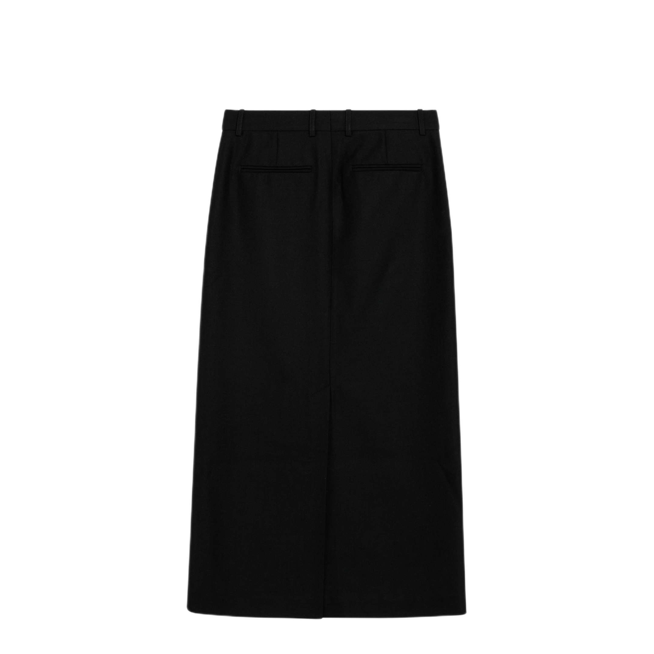 MAYFEYR - Toteme - Black Maxi Skirt In Wool Blend - 251-WRB4288TFB0026001