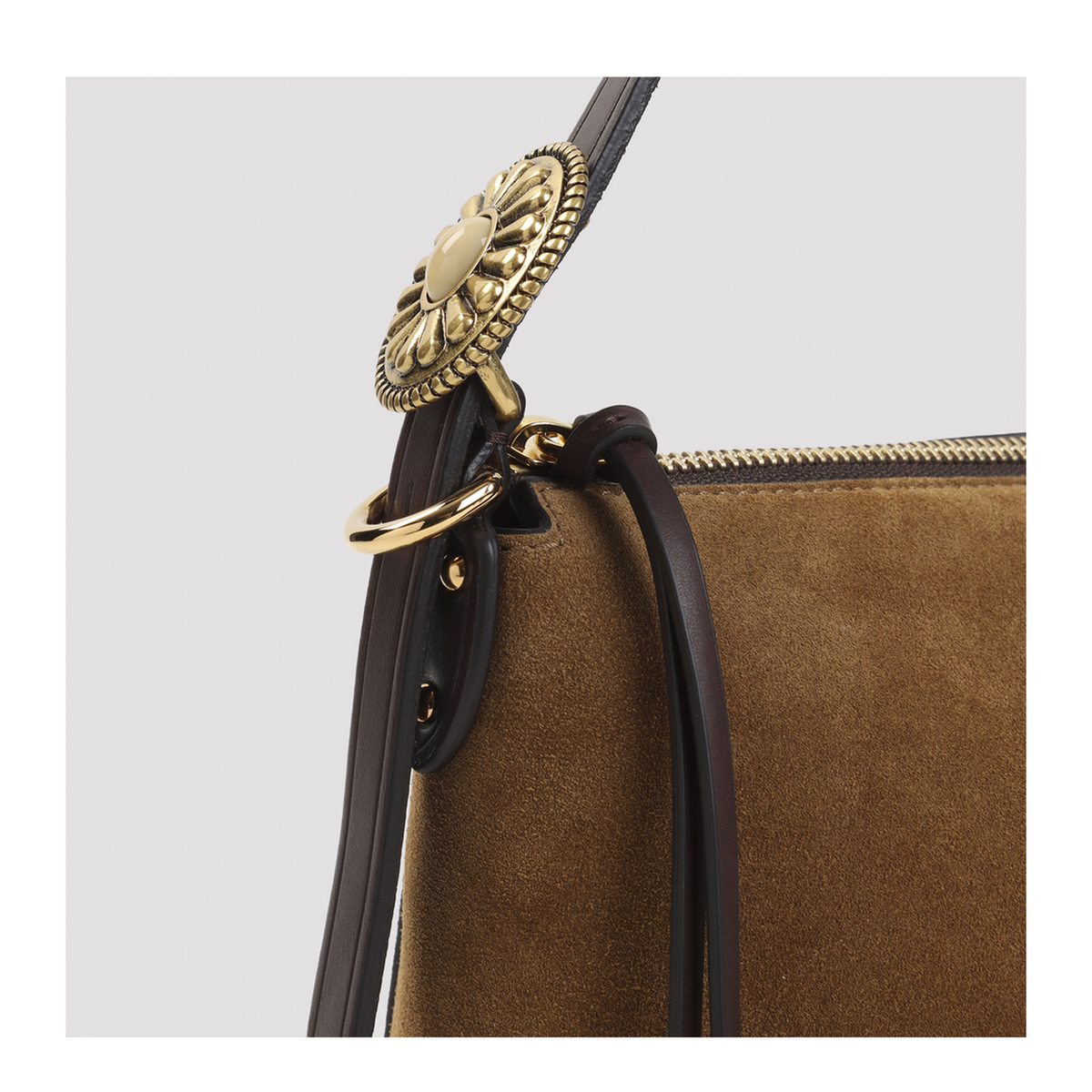 MAYFEYR - Etro - Hobo Suede Shoulder Bag - WP1B0046AP12UM0448