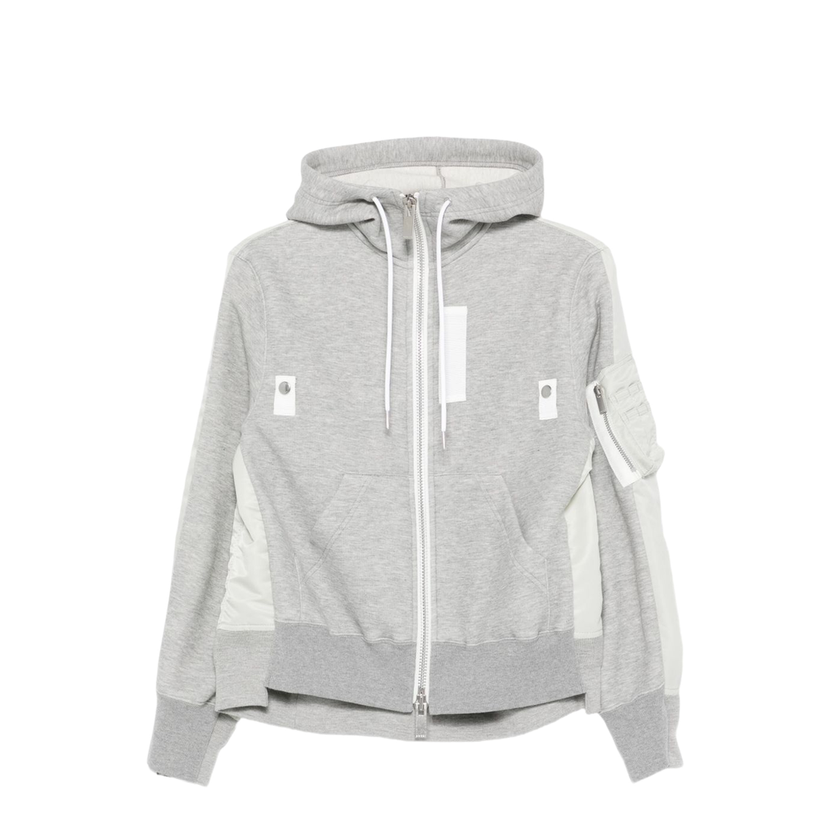 Cotton and Nylon Hoodie