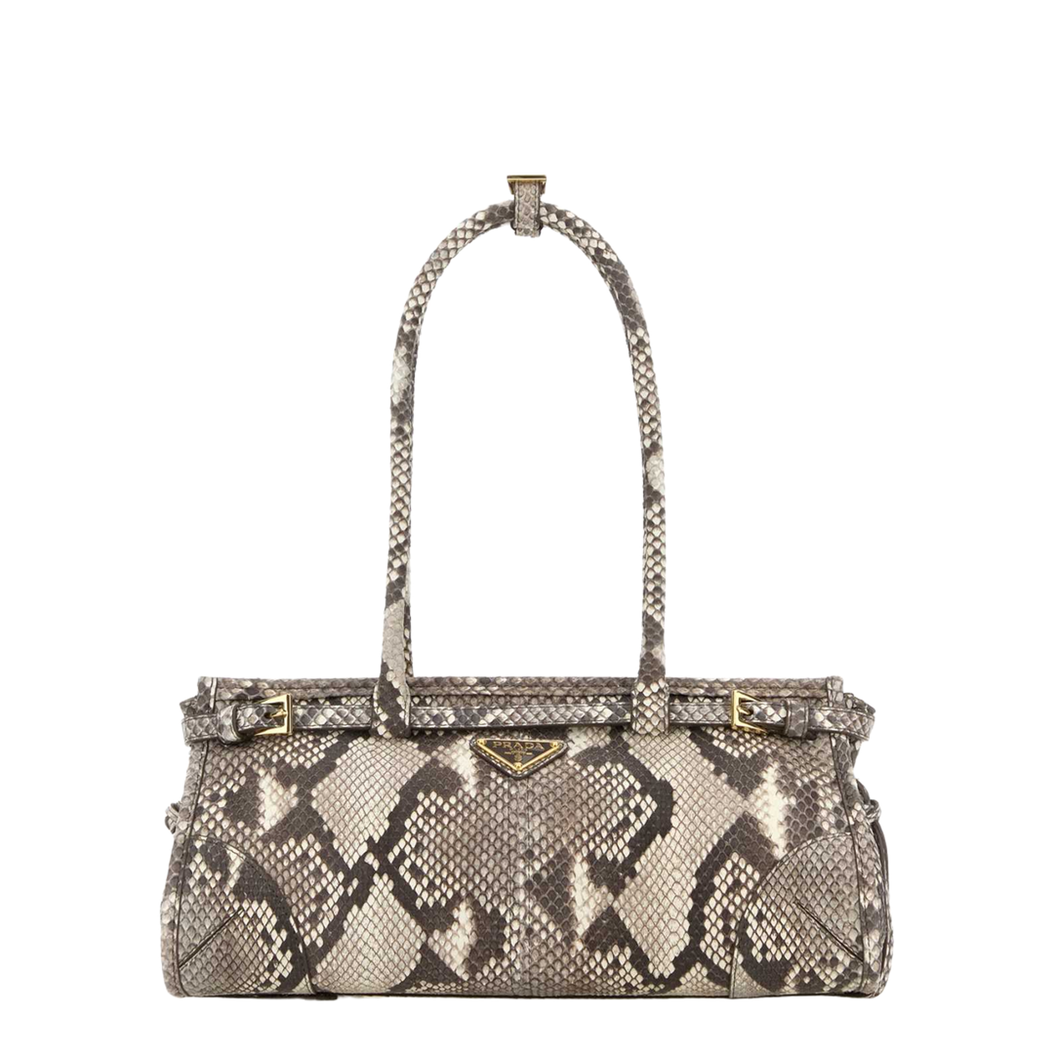 Denim Bonnie Medium Leather Handbag