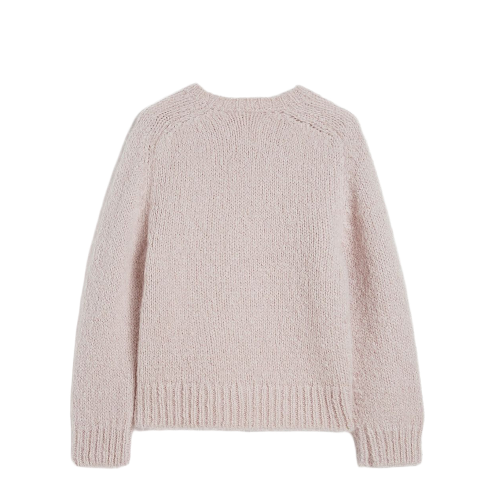 Wool Blend Crew-Neck Sweater