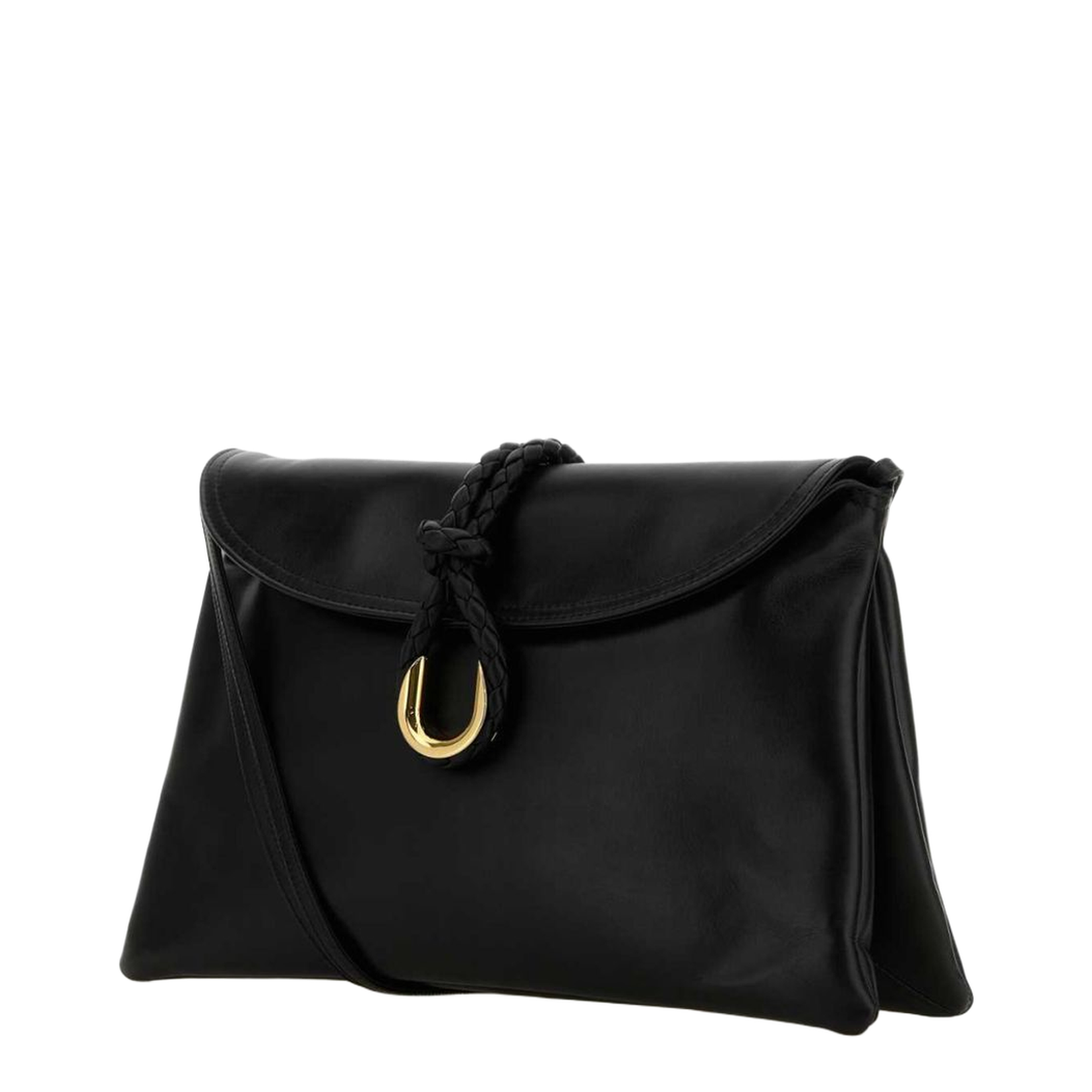 Liberta Small Leather Crossbody Bags - Black