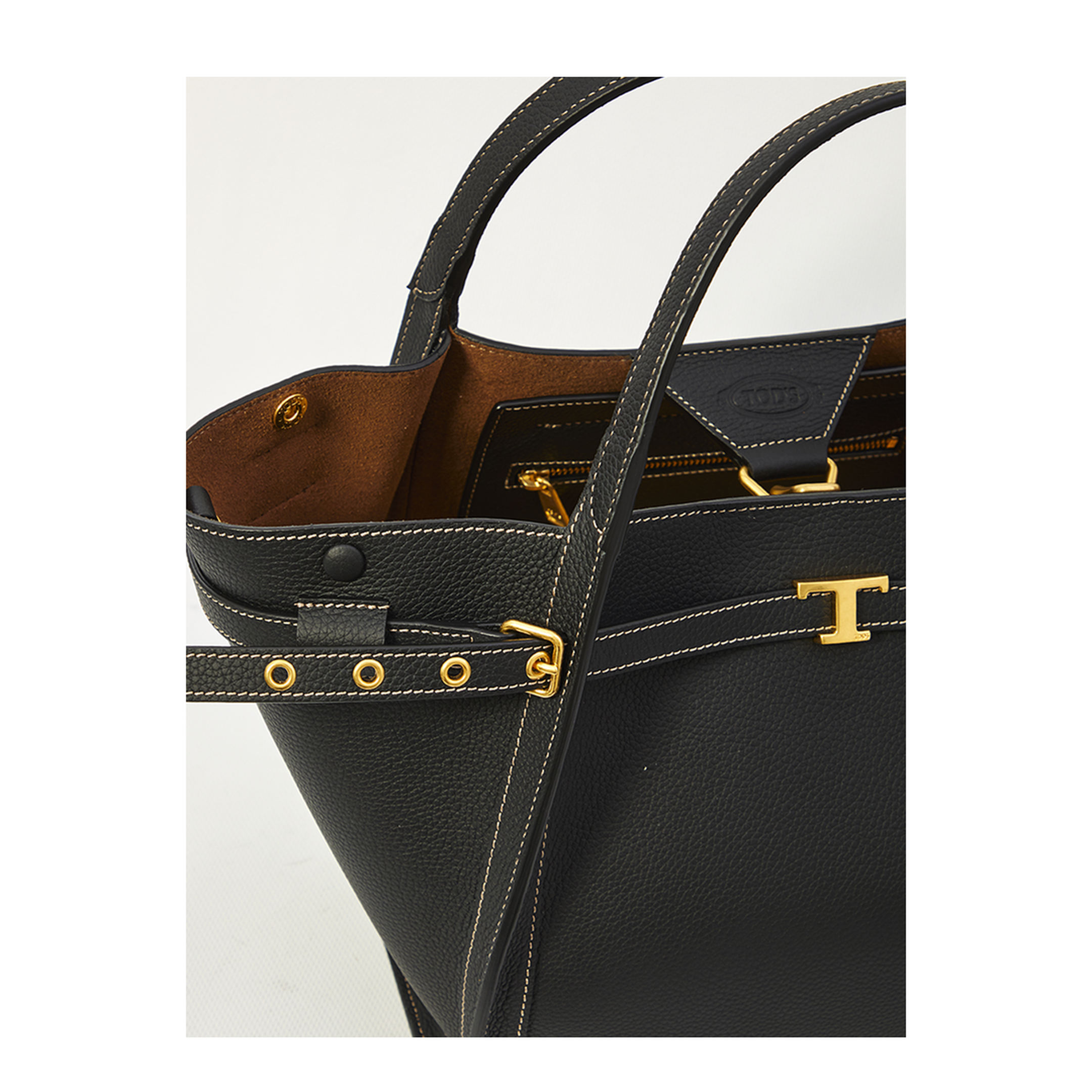 Shopping Bag in Leather Small
